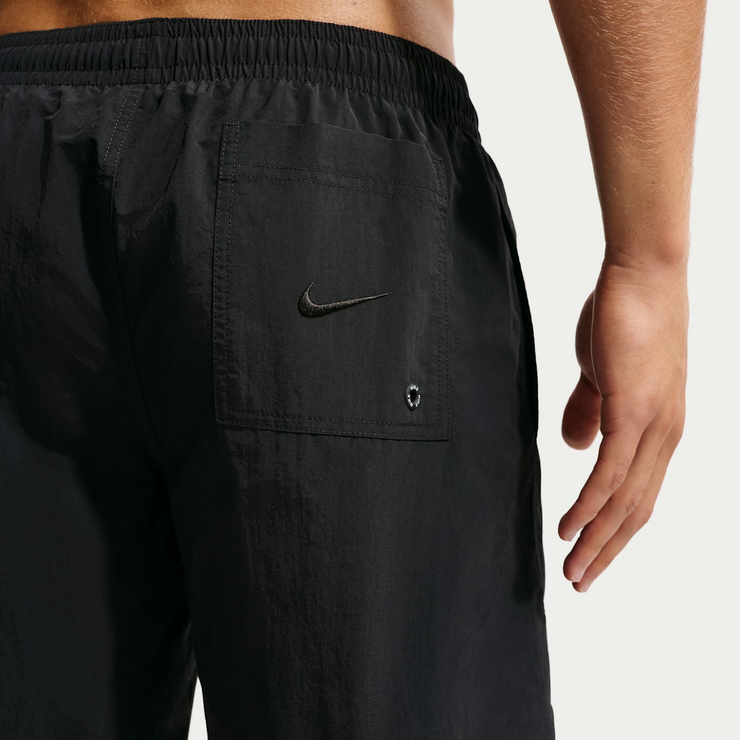 Мужские плавательные шорты Nike Swim Breaker, 7", на полной подкладке, цвет: Чёрный — фото 3