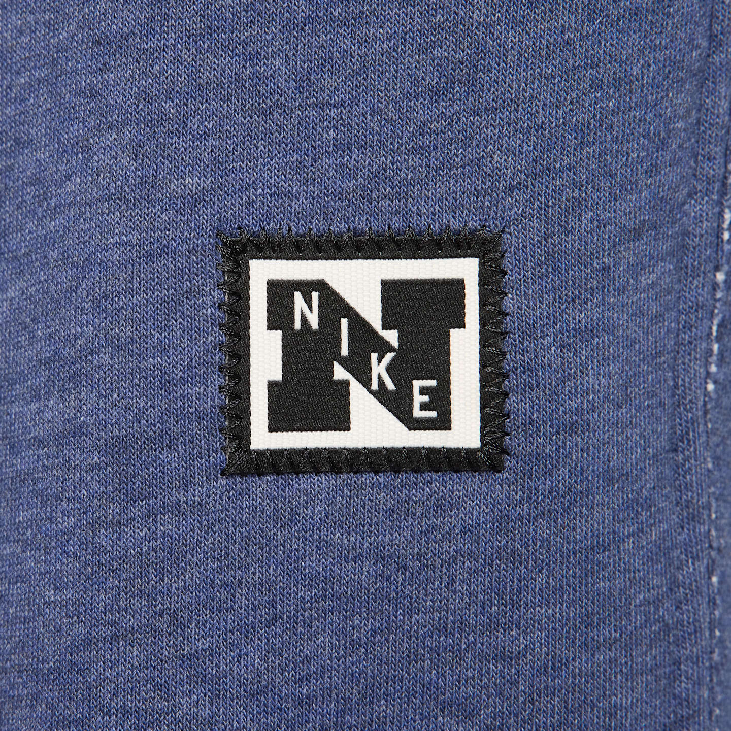 Мужские брюки Nike Gym Heritage Dri-FIT Fleece Fitness, цвет: Синий / Меланжевый — фото 5
