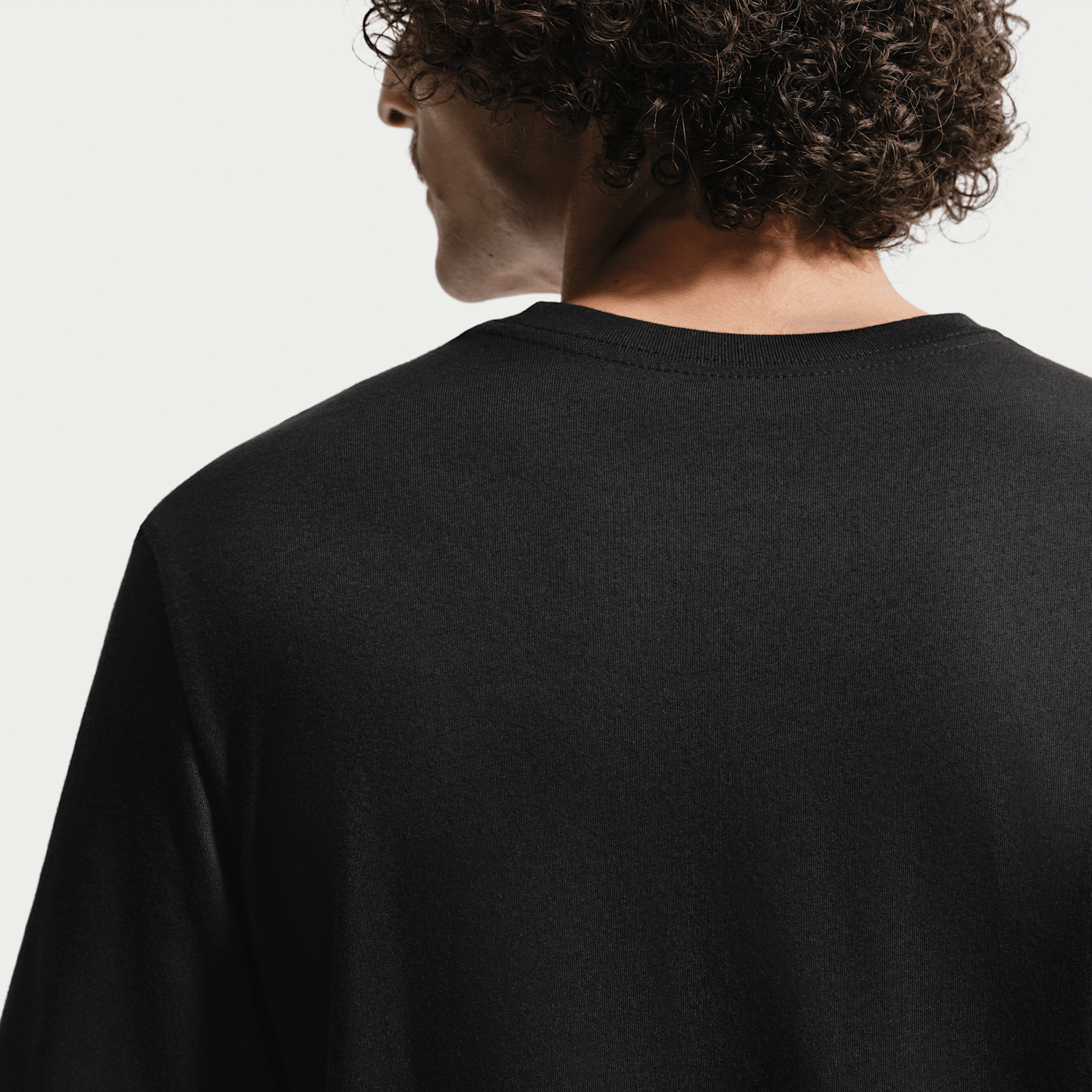 Мужская футбольная футболка Nike FFF, цвет: Чёрный — фото 2