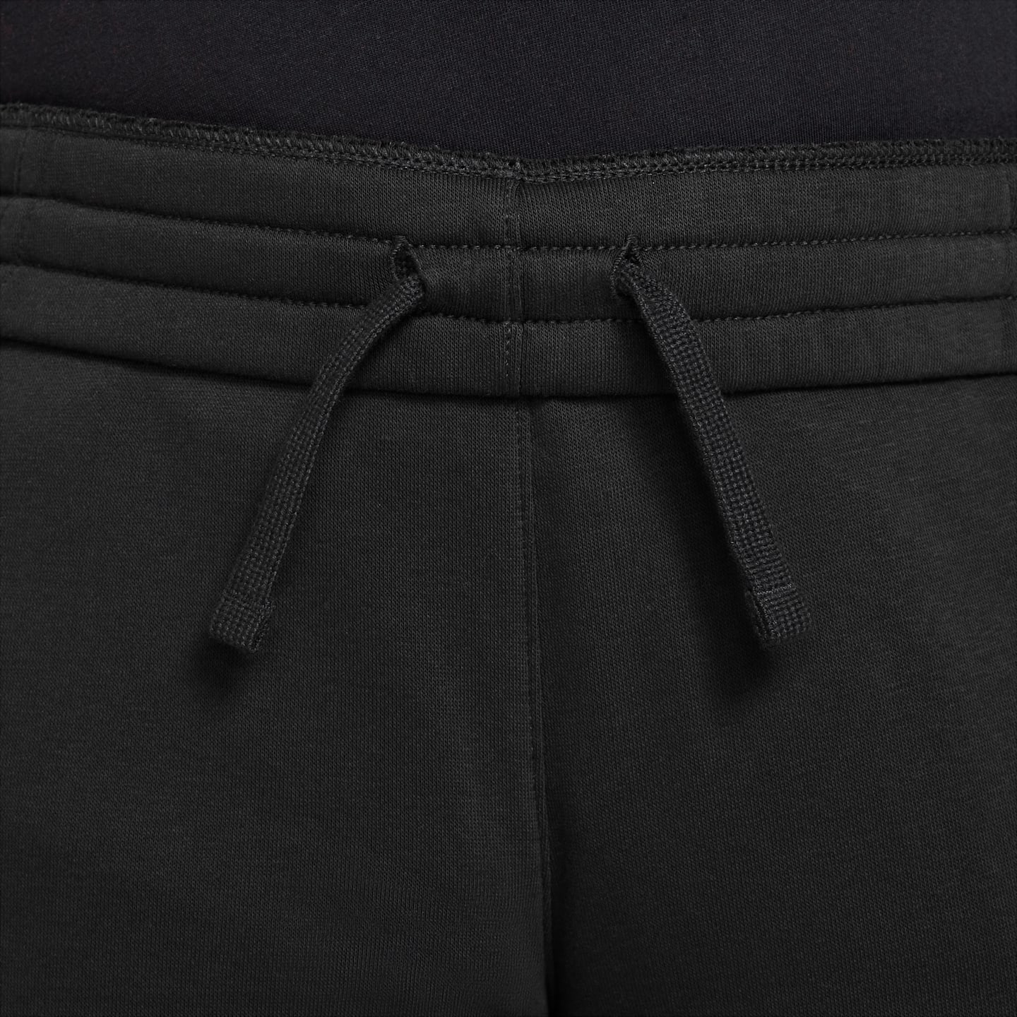 Детские брюки Nike Sportswear Club Fleece Joggers (Extended Size), цвет: Чёрный / Белый — фото 3