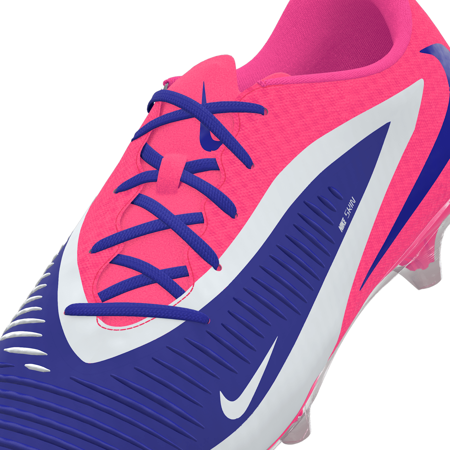 Мужские бутсы Nike Phantom 6 Low Academy By You Custom Multi-Ground Soccer Cleats, цвет: Разноцветный — фото 8