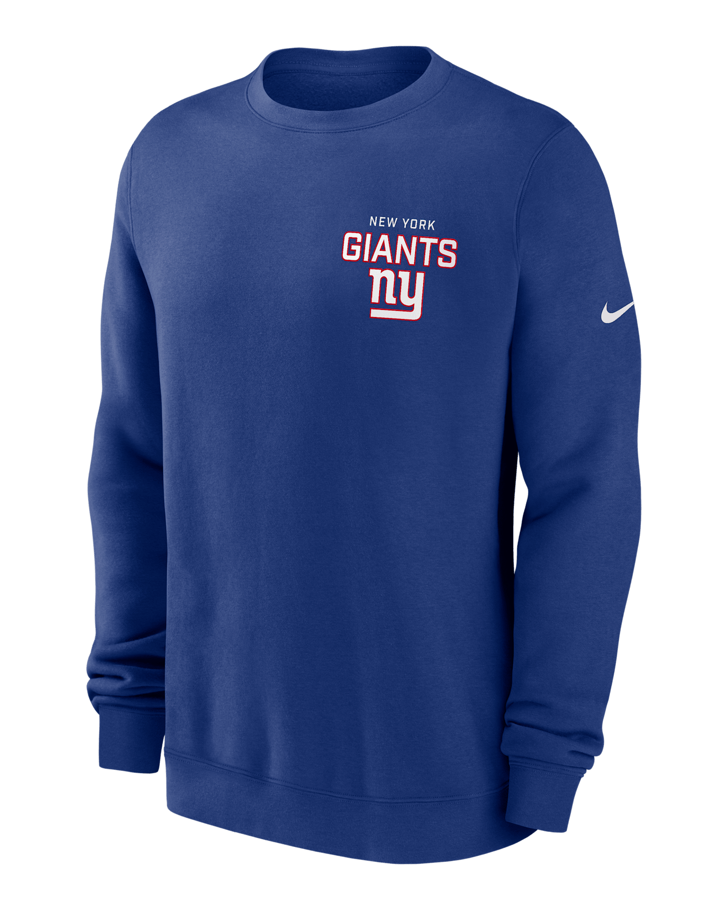 Мужской свитшот Nike NFL New York Giants Draw Block Club, цвет: Синий — фото 3