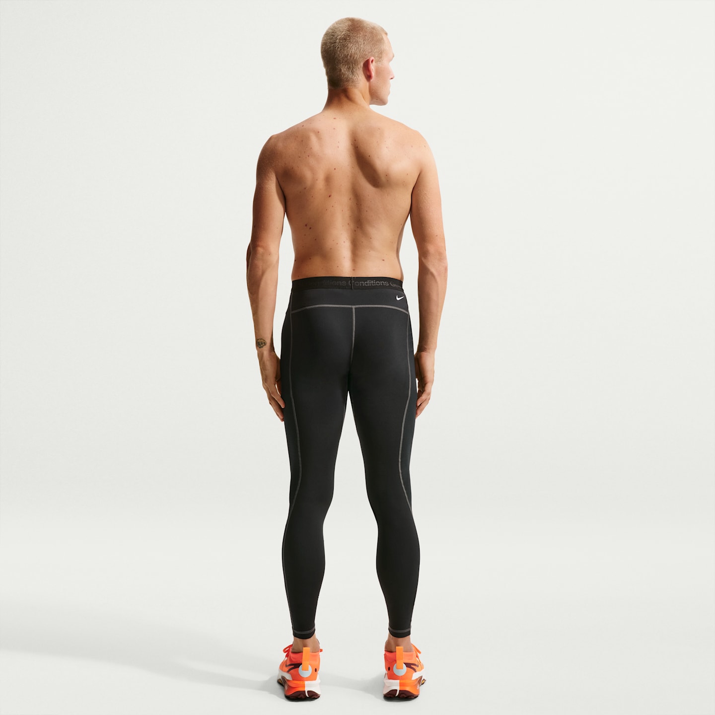 Мужские термотайтсы Nike ACG Wildsee Dri-FIT, цвет: Чёрный / Антрацитовый — фото 5