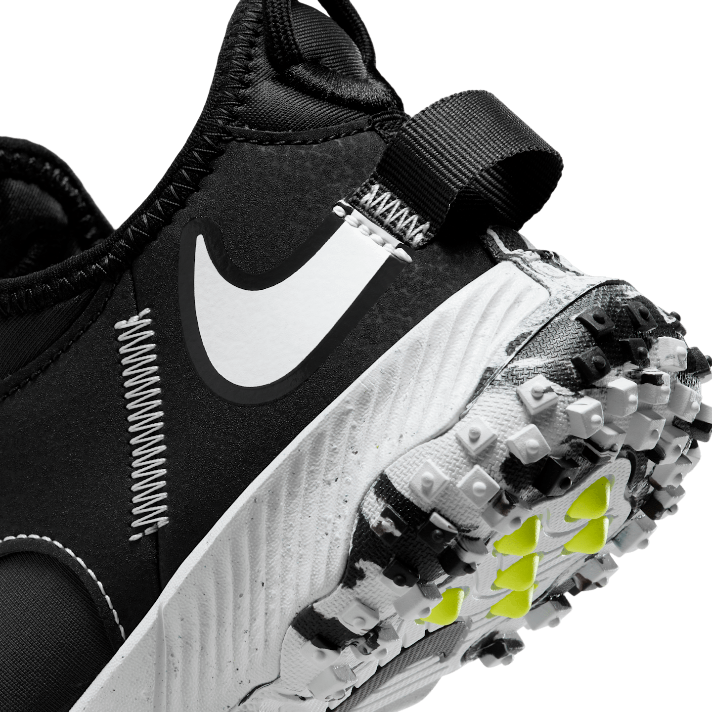 Детские бутсы Nike Future Field Cleats, цвет: Чёрный / Серый — фото 8