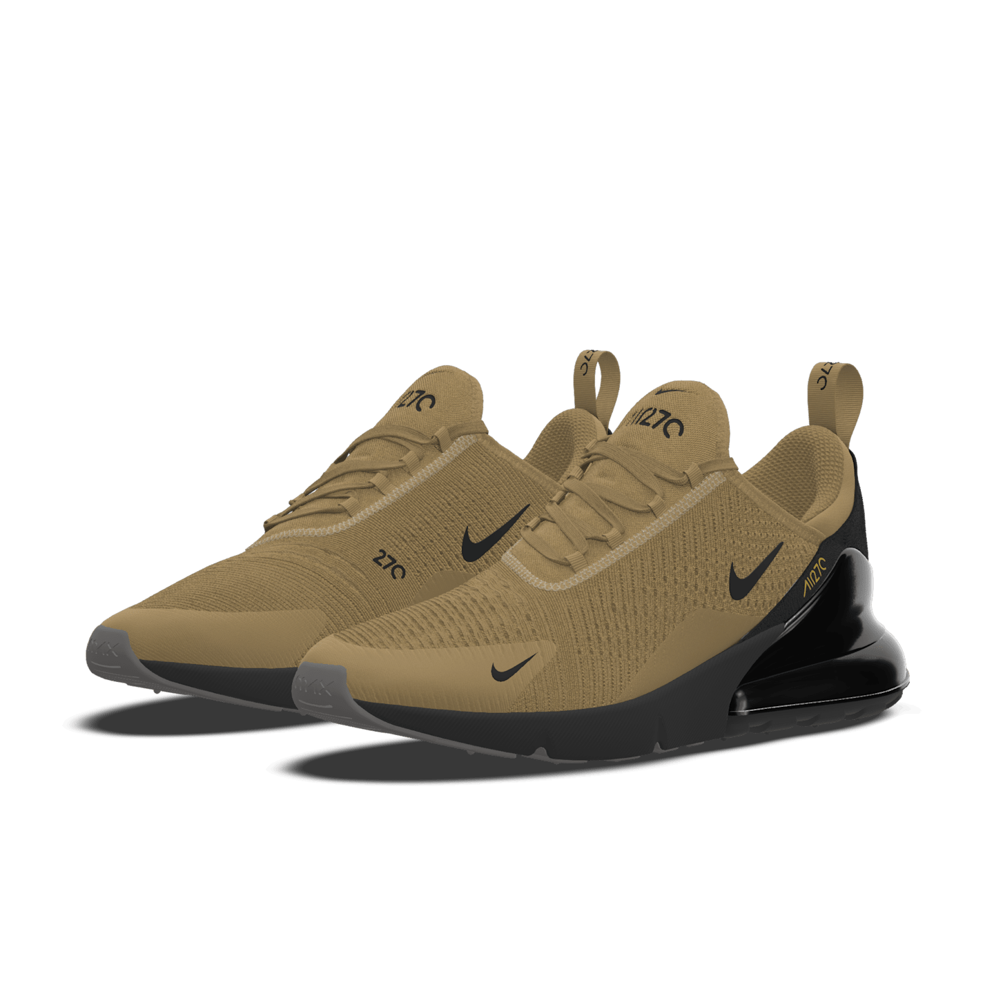 Мужские кроссовки Nike Air Max 270 By You Custom, цвет: Разноцветный — фото 2
