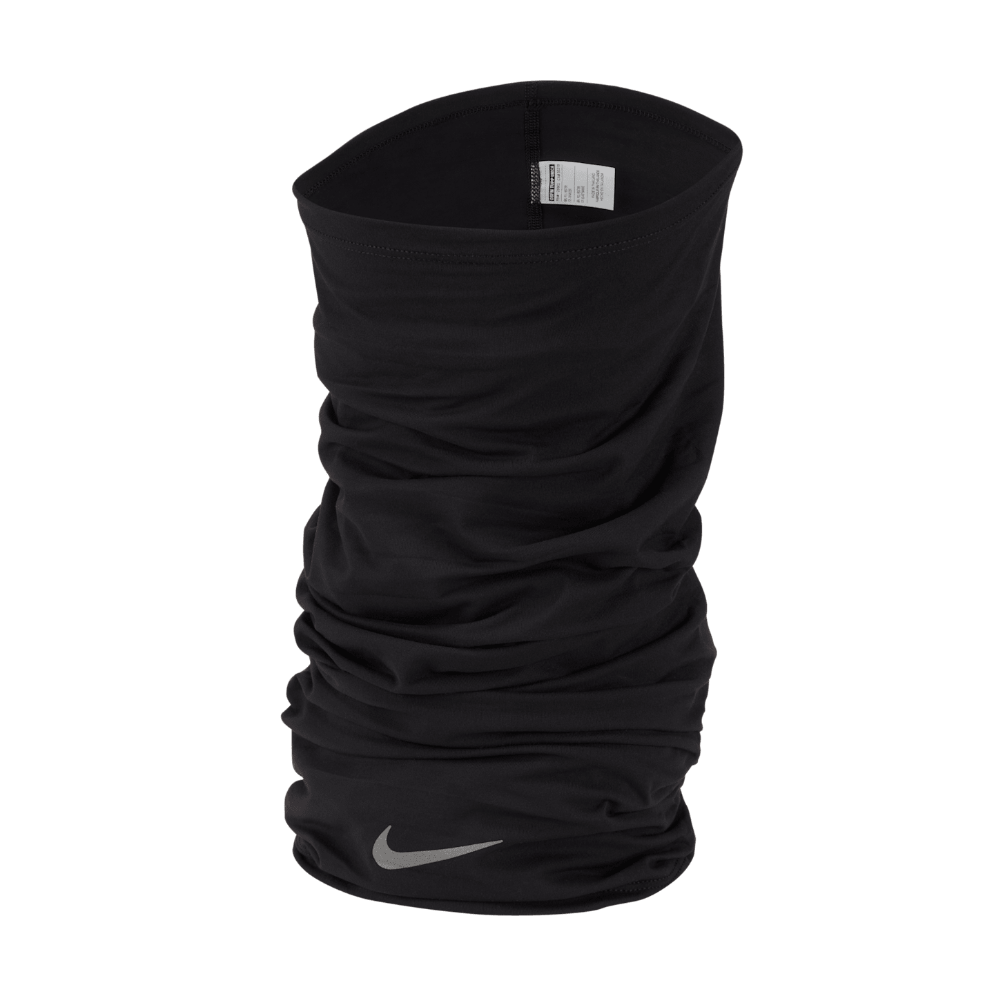 Бафф для шеи Nike Dri-FIT, цвет: Чёрный / Серебряный — фото 1