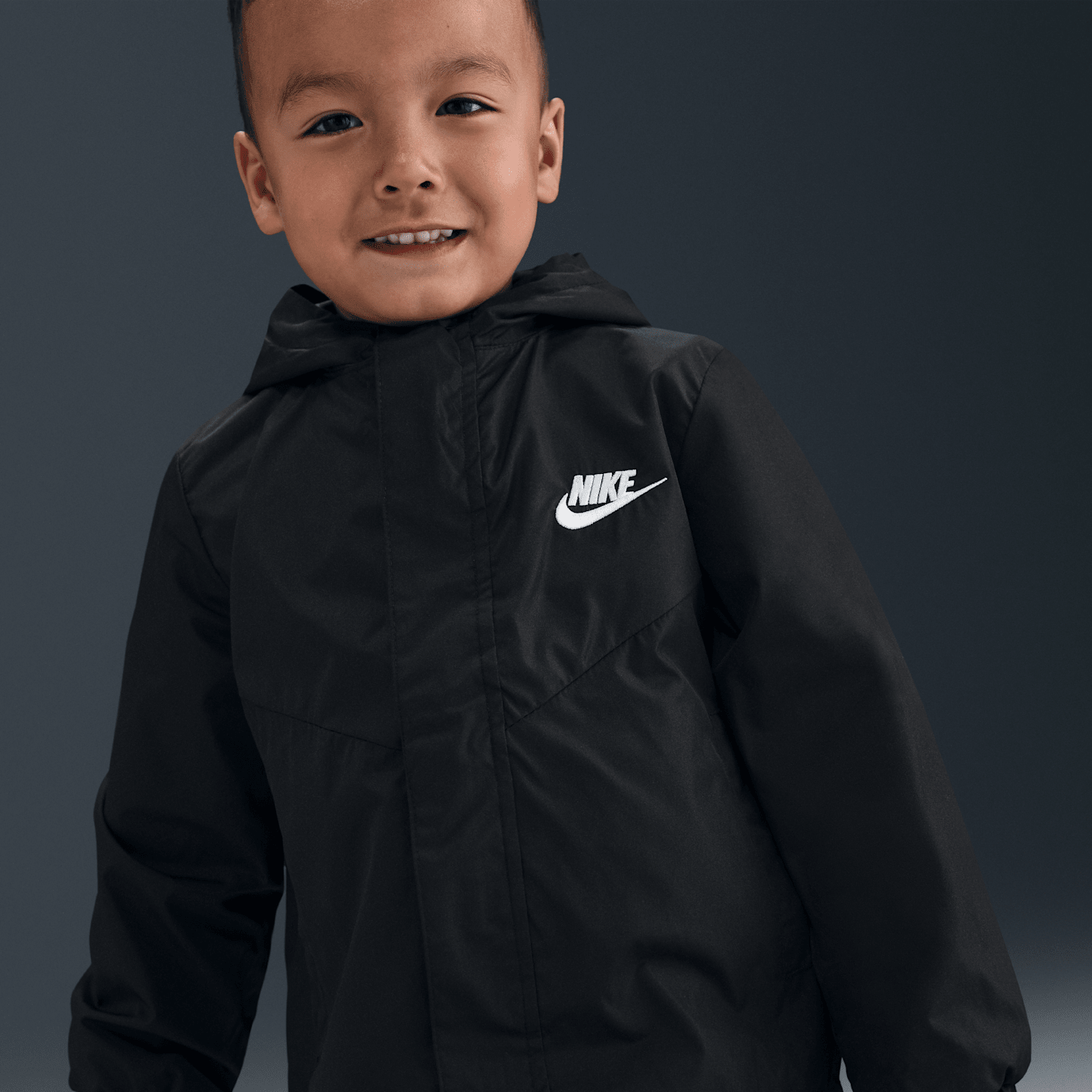 Детская куртка Nike System, цвет: Чёрный — фото 1