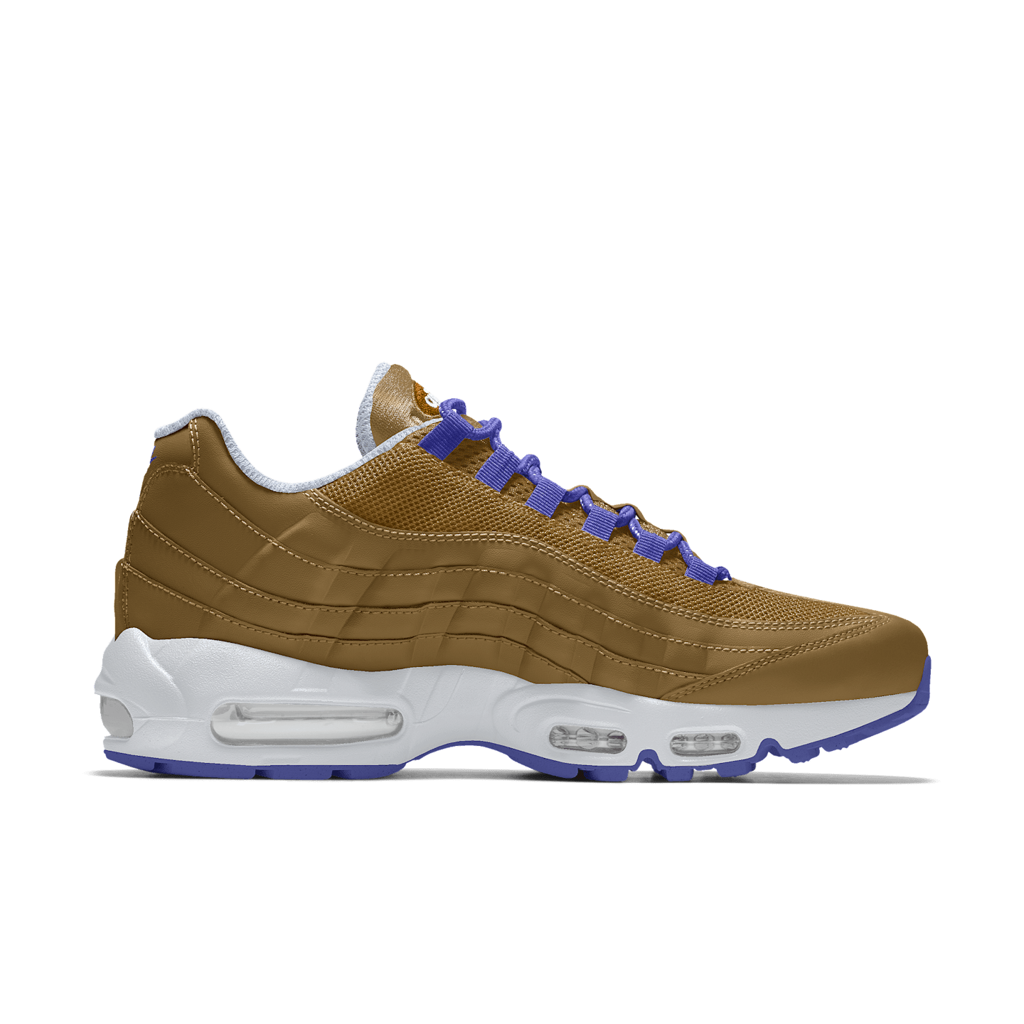 Женские кроссовки Nike Air Max 95 By You Custom, цвет: Разноцветный — фото 3