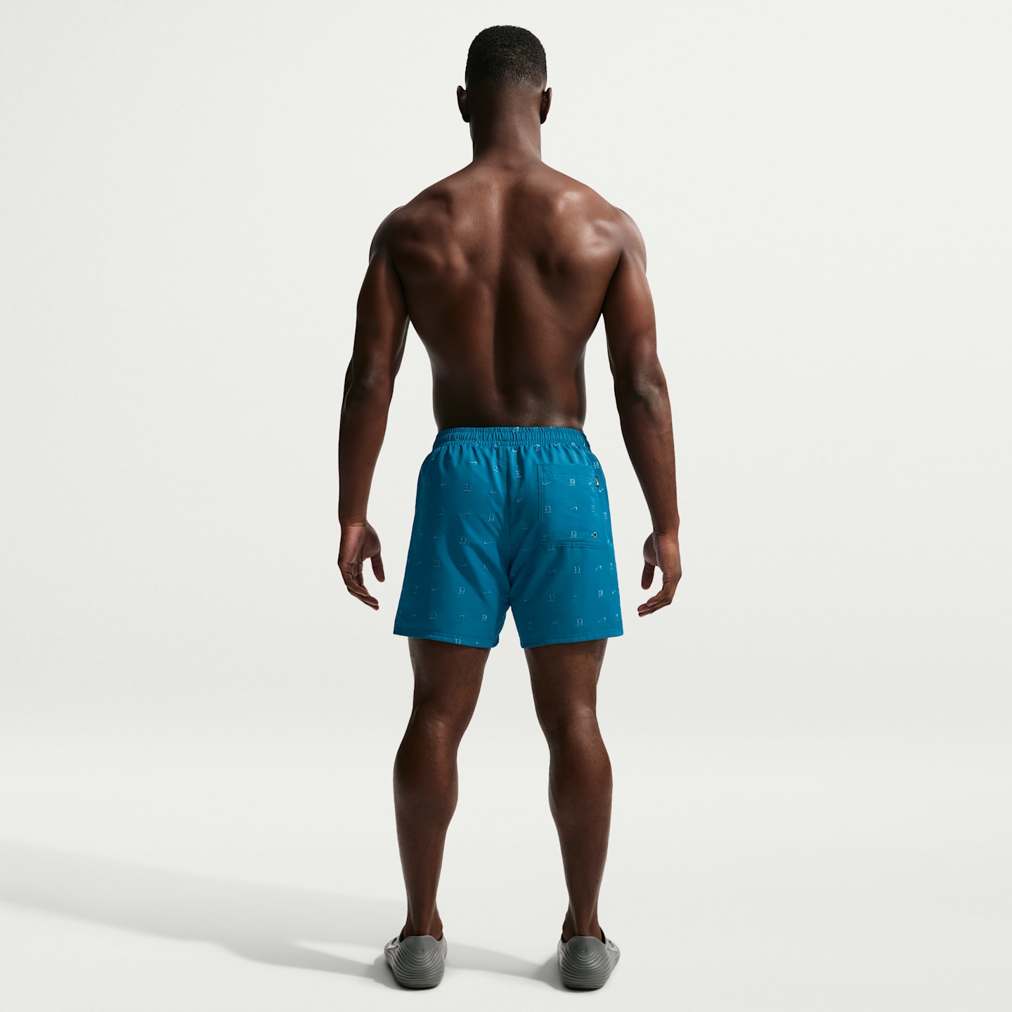 Мужские плавательные шорты Nike Swim Breaker, 5", на полной подкладке, цвет: Зелёный — фото 5
