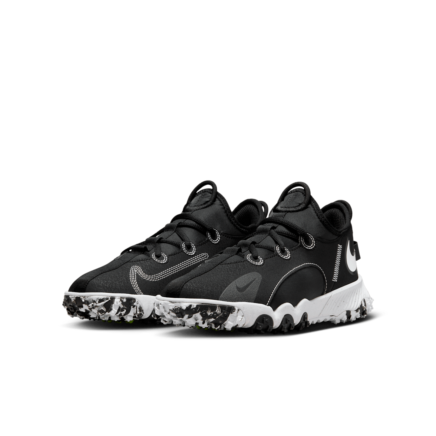 Детские бутсы Nike Future Field Cleats, цвет: Чёрный / Серый — фото 5