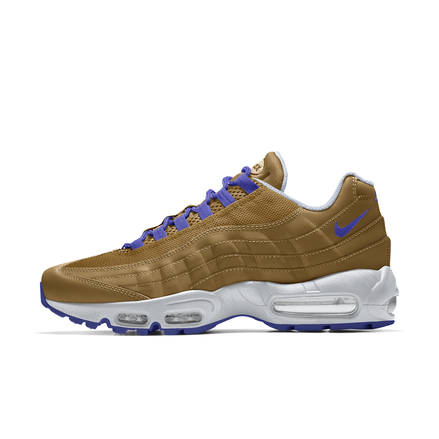 Женские кроссовки Nike Air Max 95 By You Custom, цвет: Разноцветный — фото 1