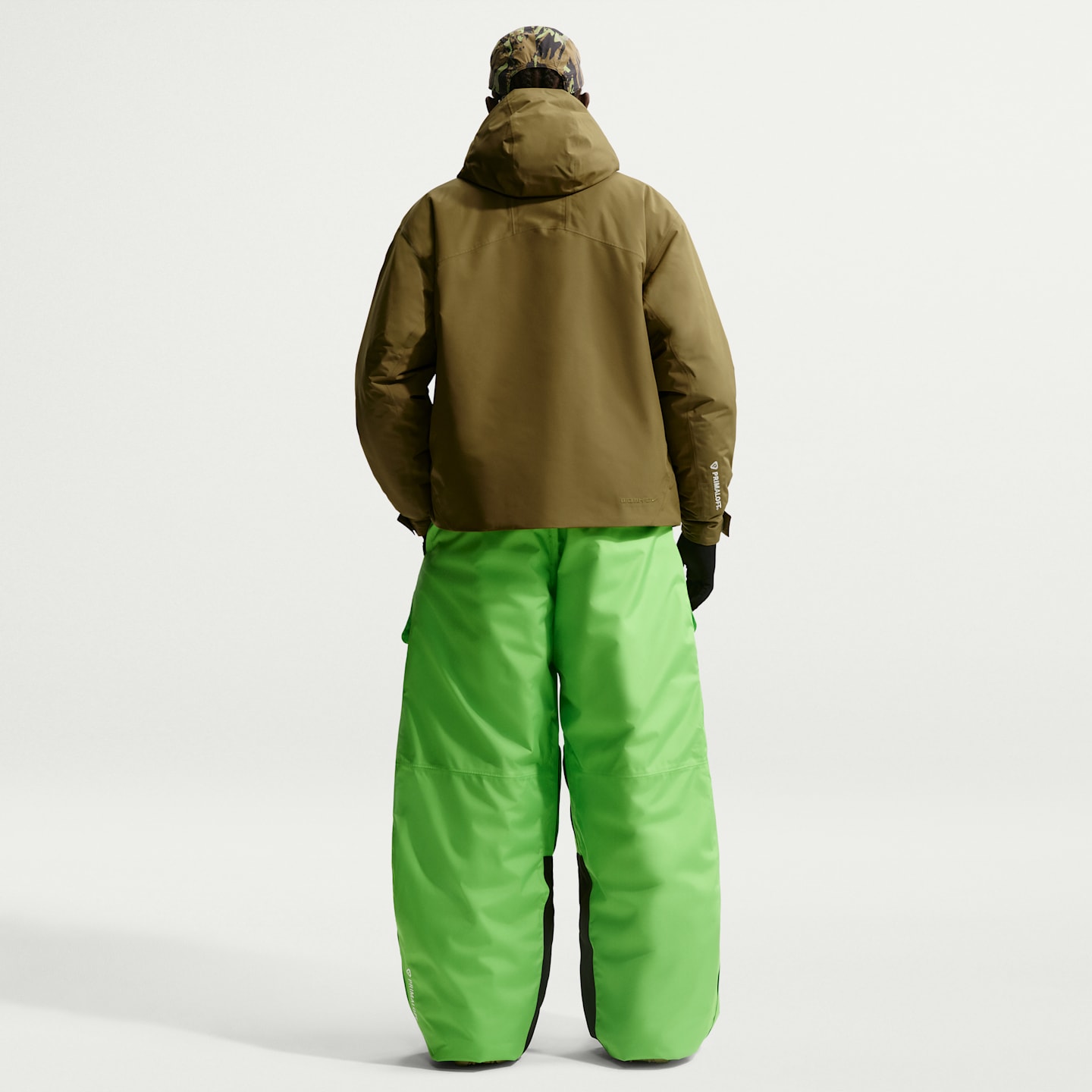 Мужские брюки Nike ACG Skull Peak Storm-FIT Dolomite, цвет: Зелёный / Чёрный — фото 5