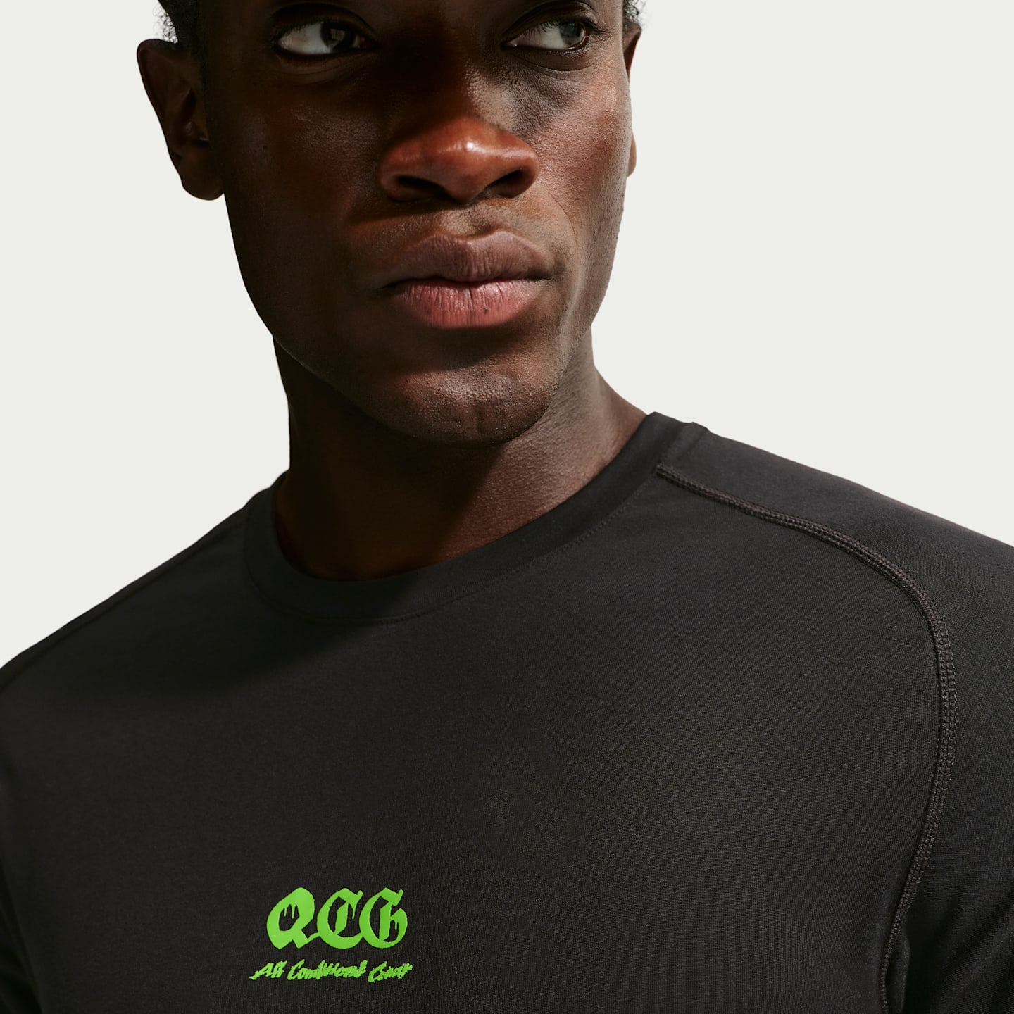 Мужской топ Nike ACG "Solar Chase" Dri-FIT ADV, цвет: Чёрный / Снежный белый — фото 3