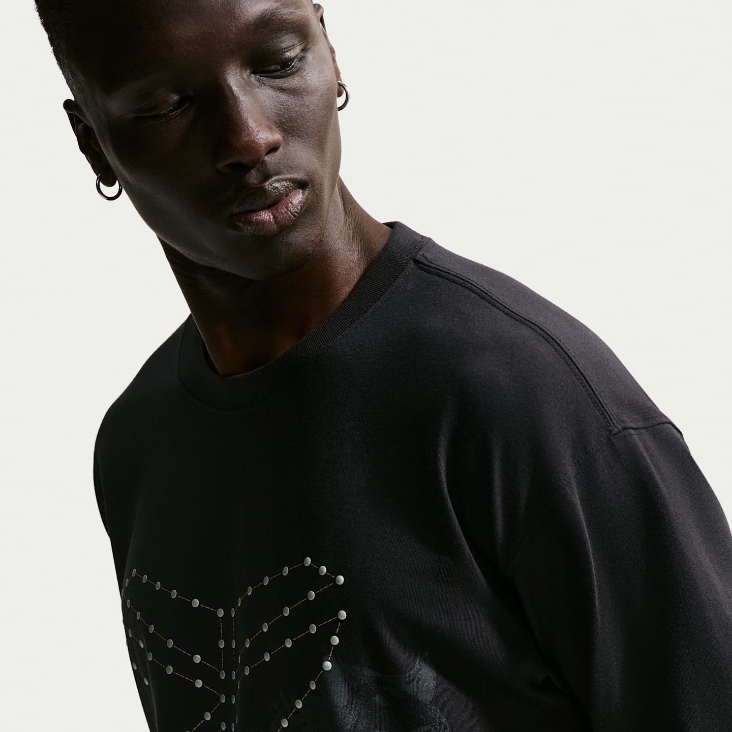 Мужская баскетбольная футболка Nike Kobe Dri-FIT с длинным рукавом, цвет: Чёрный — фото 3