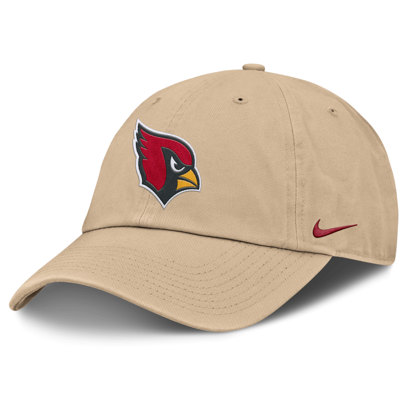 Мужская регулируемая бейсболка Nike Arizona Cardinals Club NFL, цвет: Пустынный — фото 1