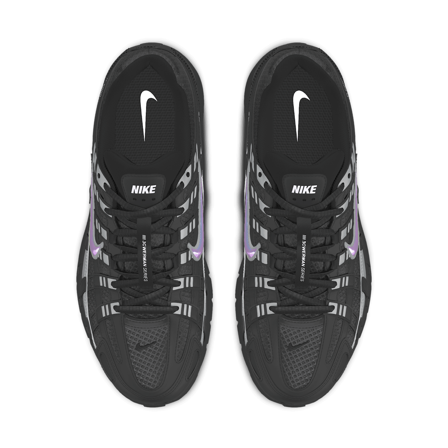 Женские кроссовки Nike P-6000 By You Custom, цвет: Разноцветный — фото 4