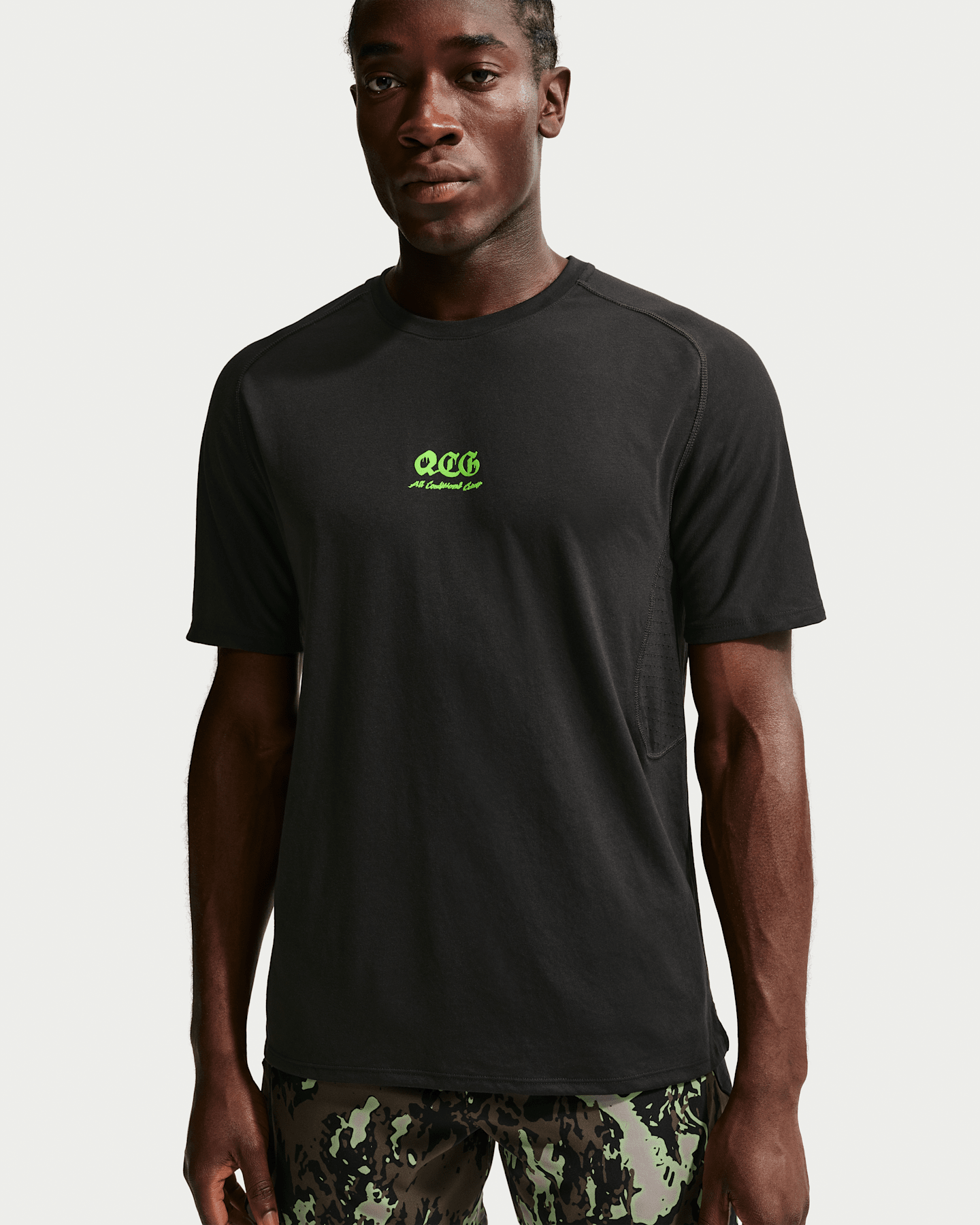 Мужской топ Nike ACG "Solar Chase" Dri-FIT ADV, цвет: Чёрный / Снежный белый — фото 6