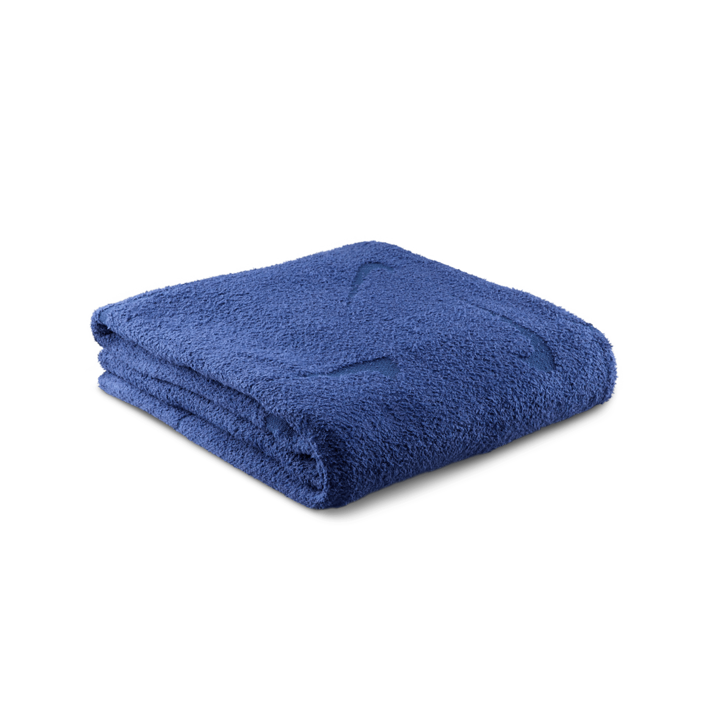 Плед Nike Sportswear Phoenix Cozy Bouclé Oversized Knit Blanket, цвет: Полуночный тёмно-синий