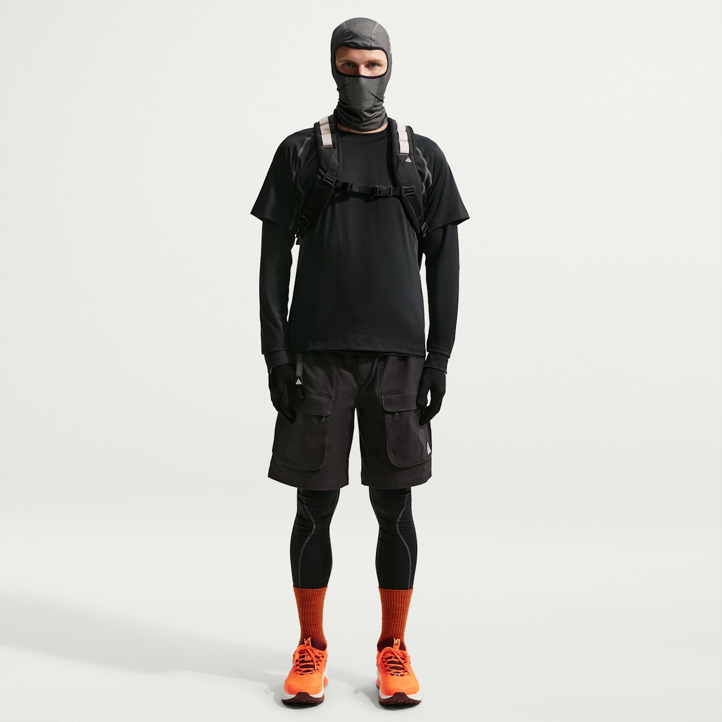 Мужские термотайтсы Nike ACG Wildsee Dri-FIT, цвет: Чёрный / Антрацитовый — фото 6