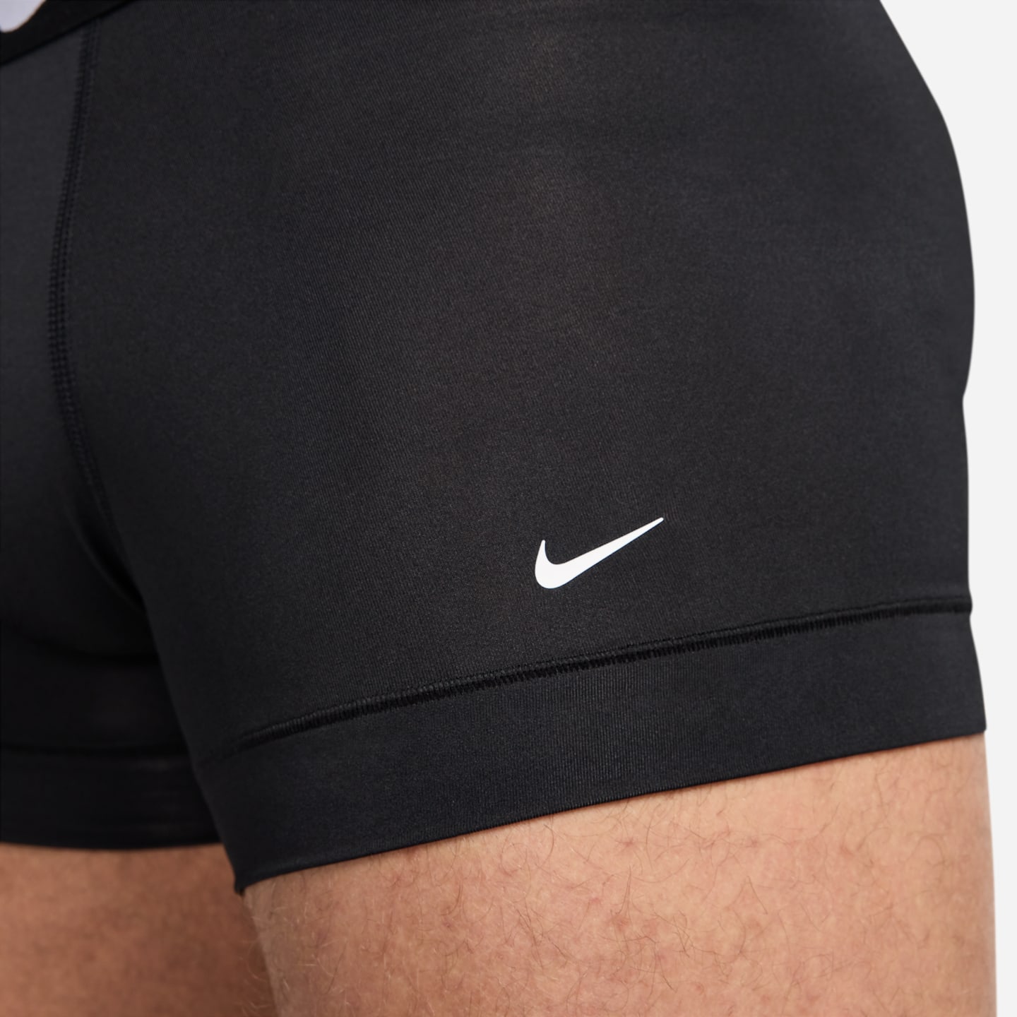 Трусы Essential Micro Dri-FIT для мужчин, 3 шт. — Nike, цвет: Чёрный — фото 6