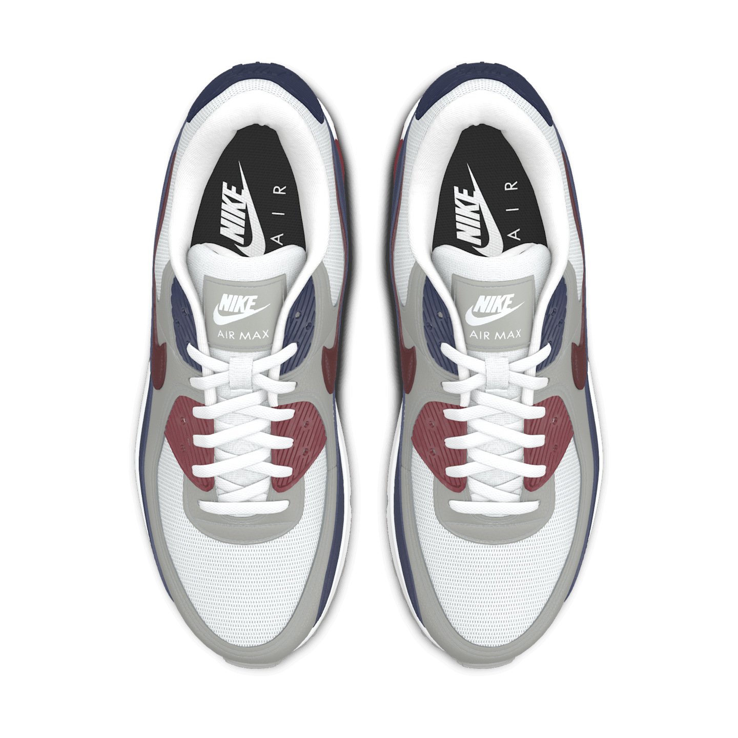 Мужские кроссовки Nike Air Max 90 By You Custom, цвет: Разноцветный — фото 4
