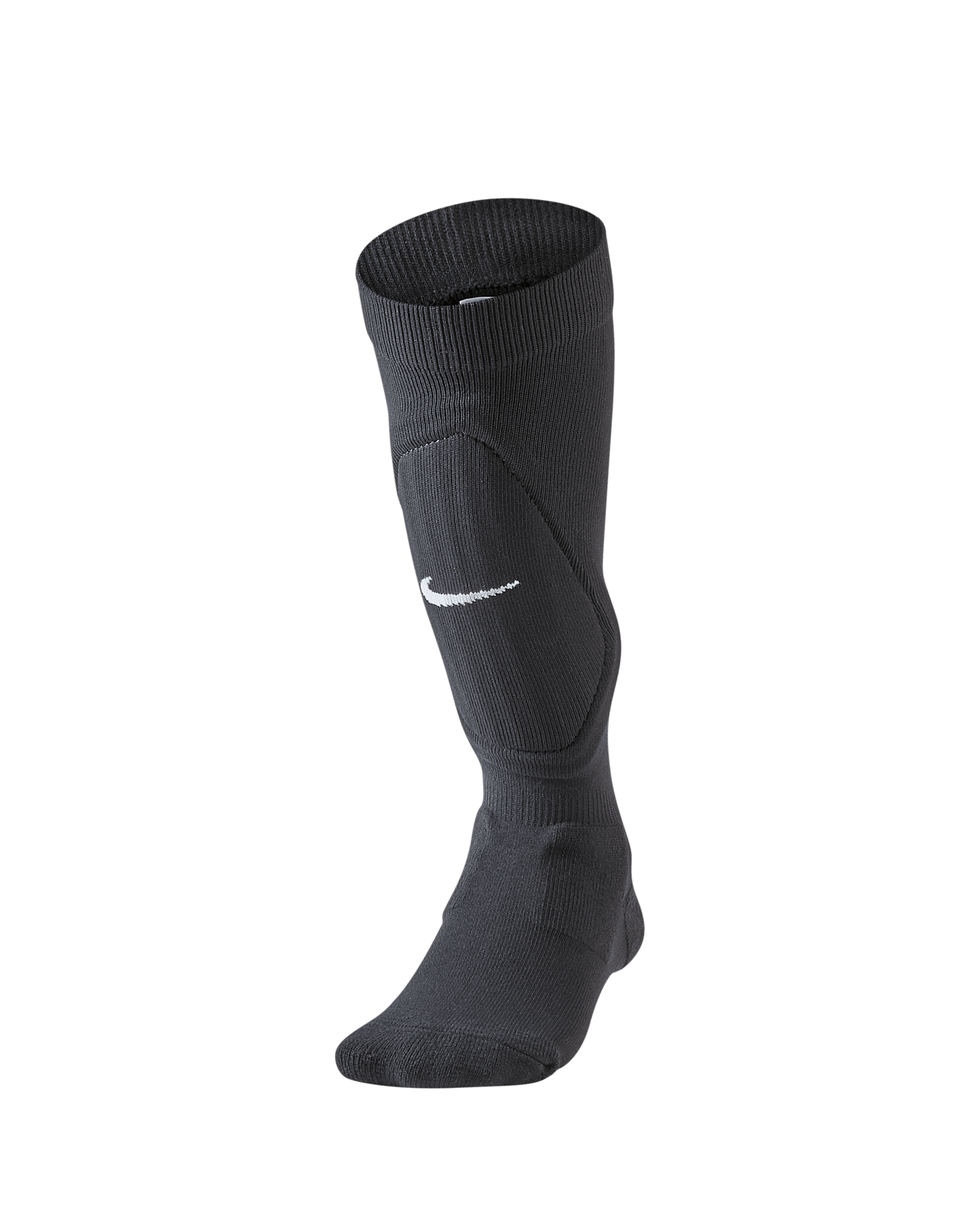 Детские футбольные щитки Nike, цвет: Чёрный / Белый — фото 3