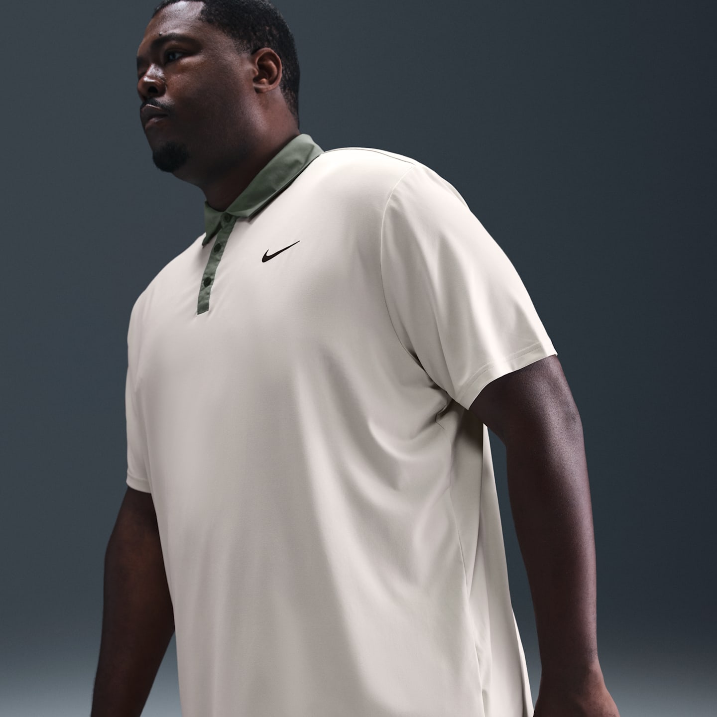 Мужское поло Nike Tour Dri-FIT Golf Polo, цвет: Коричневый / Глиняный зелёный — фото 6