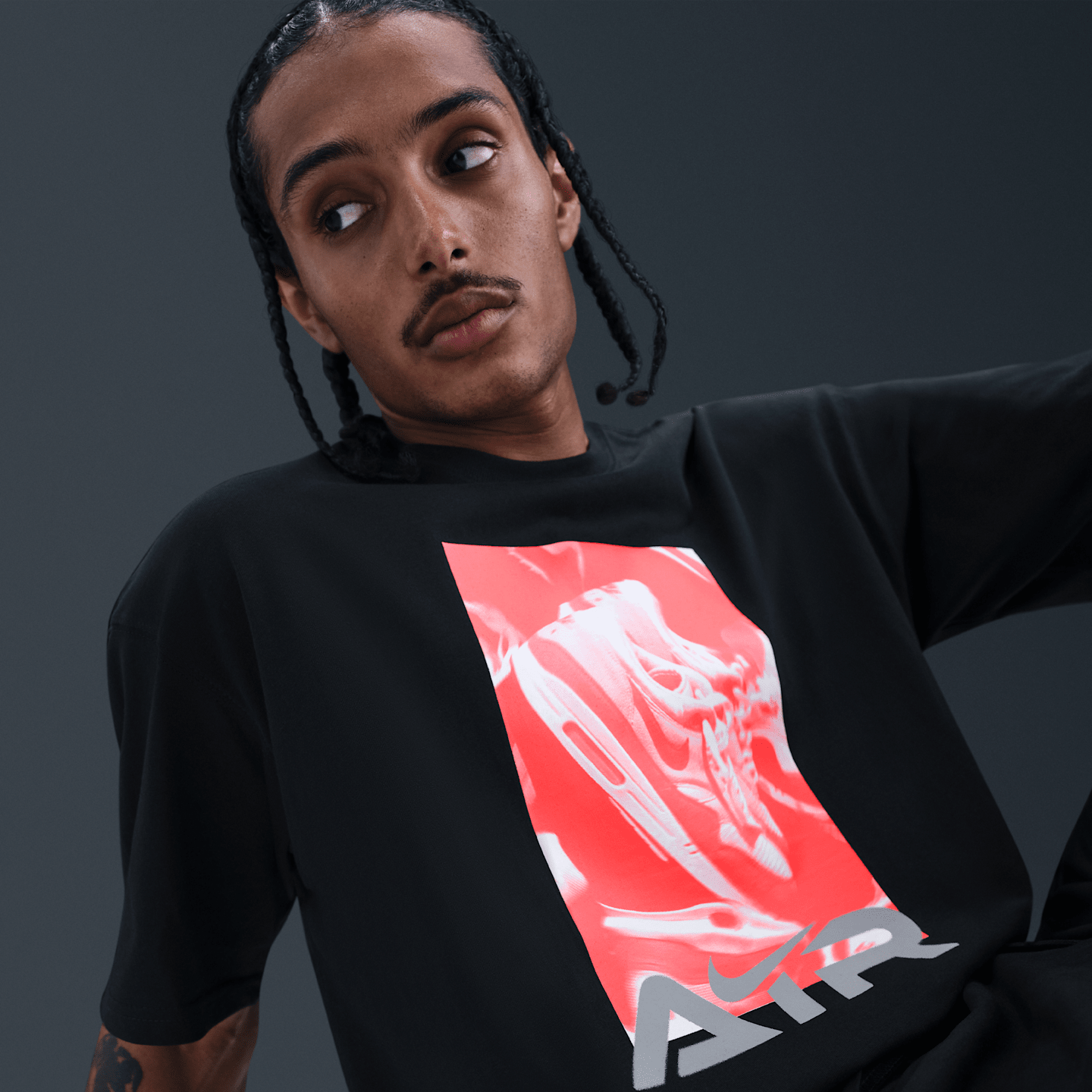 Мужская футболка Nike Sportswear, цвет: Чёрный — фото 3