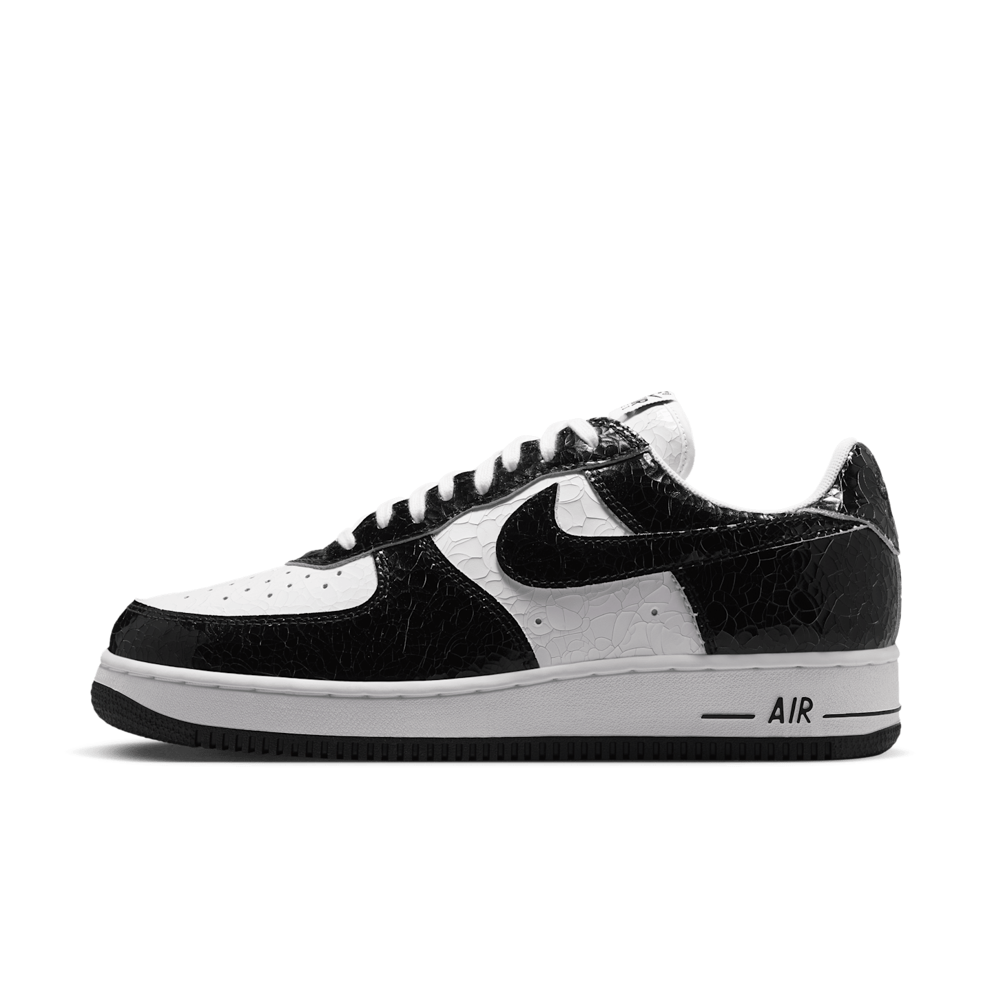 Мужские кроссовки Nike Air Force 1, цвет: Чёрный / Белый — фото 14