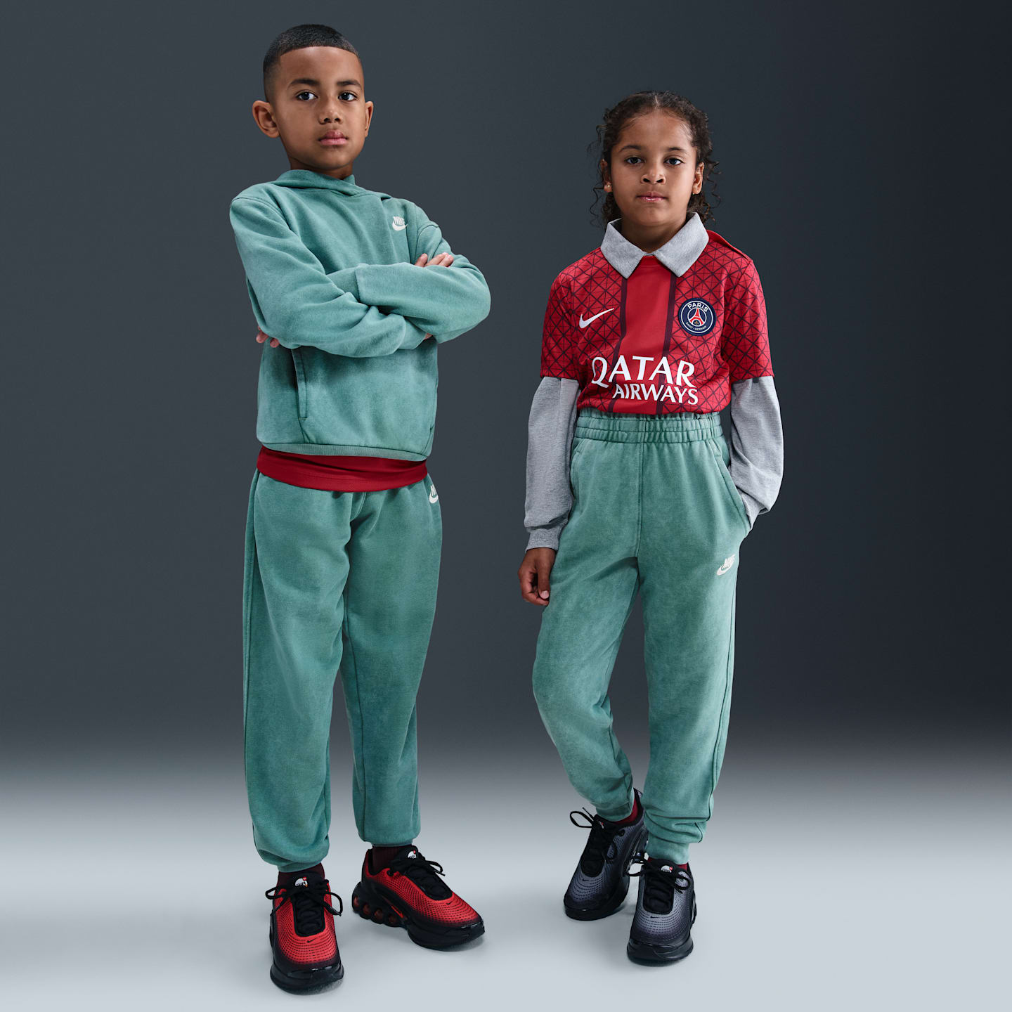 Детские брюки Nike Sportswear Club Fleece French Terry, цвет: Белый — фото 1