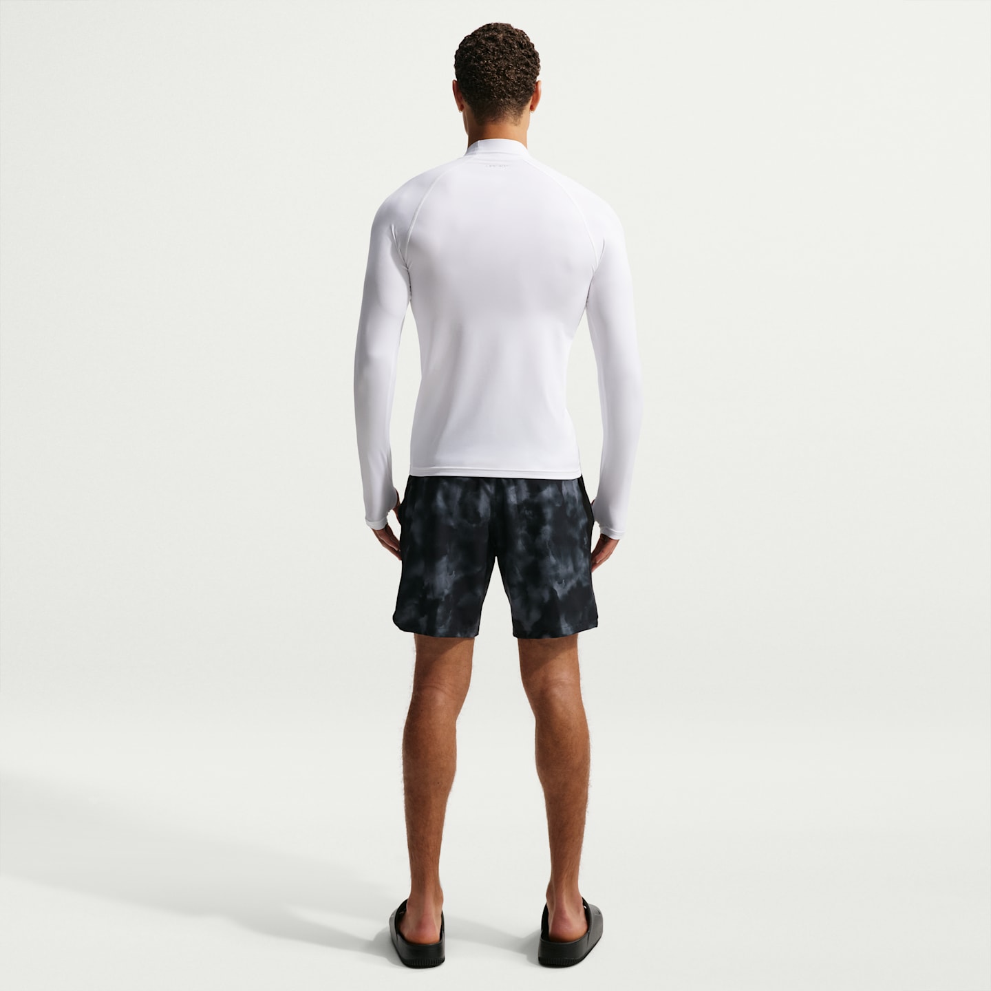Мужские плавательные шорты-боксеры Nike Swim Contend, цвет: Чёрный — фото 5