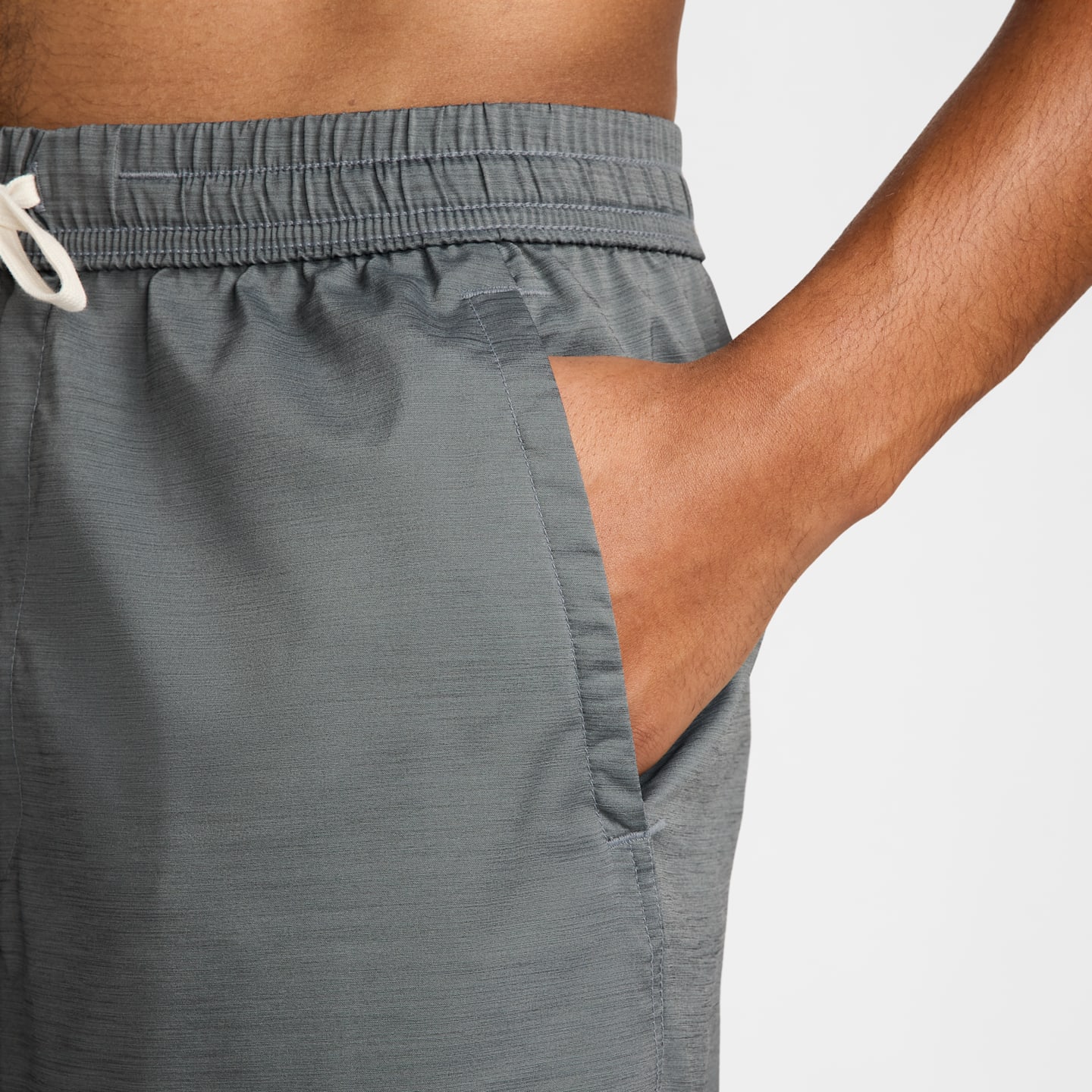 Мужские универсальные шорты Nike Form Dri-FIT 7" без подкладки, цвет: Чёрный / Дымчатый серый — фото 4