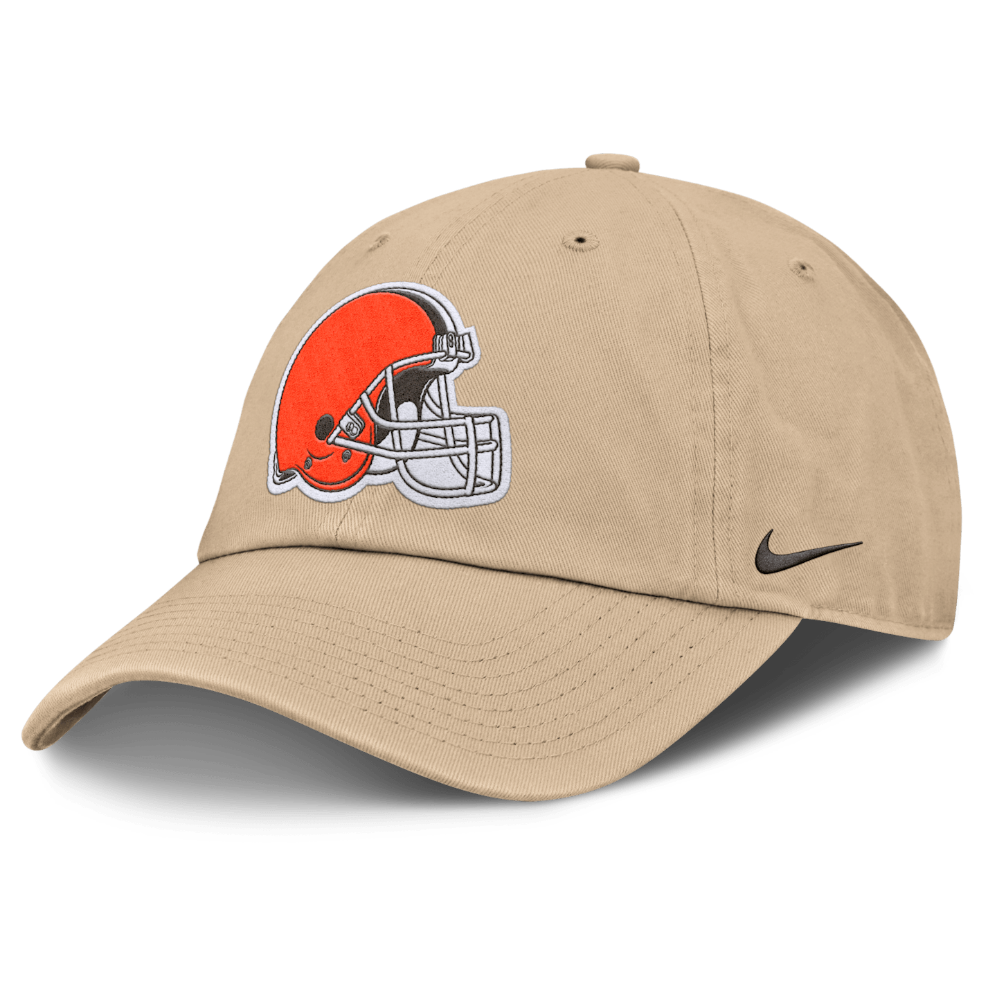 Мужская регулируемая бейсболка Nike Cleveland Browns Club NFL, цвет: Пустынный — фото 1
