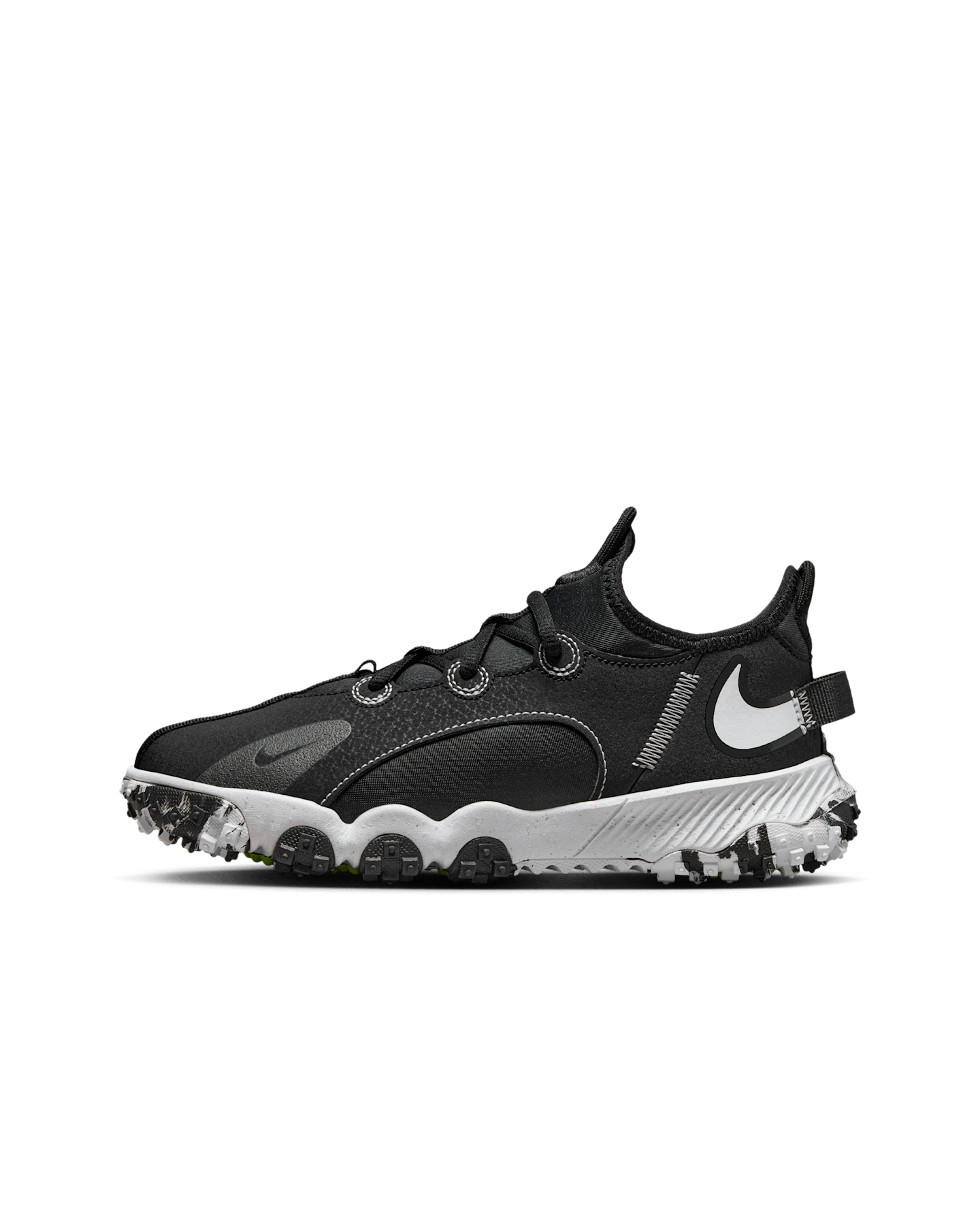 Детские бутсы Nike Future Field Cleats, цвет: Чёрный / Серый — фото 9
