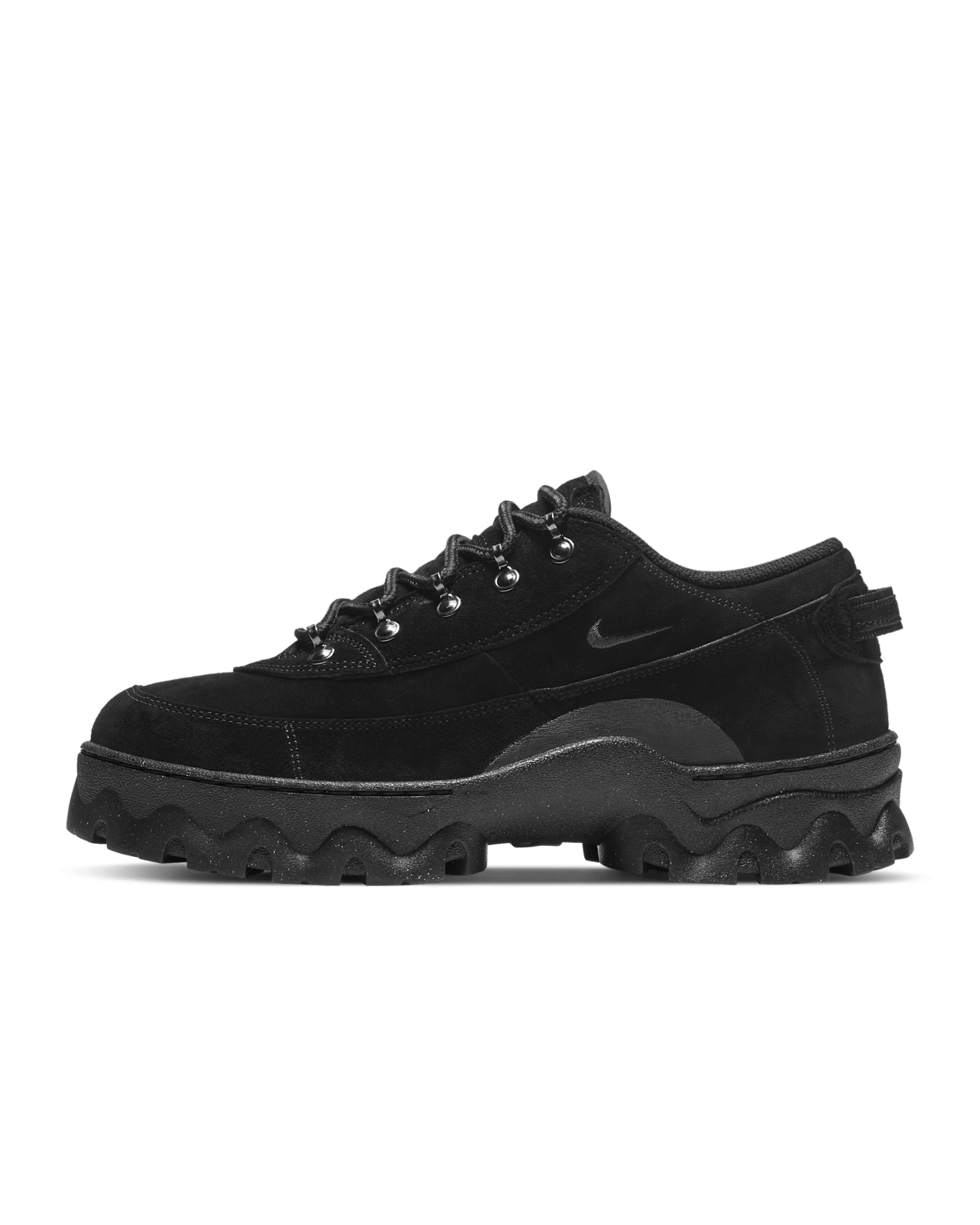 Женские кроссовки Nike Lahar Low v1, цвет: Чёрный / Оранжевый — фото 9