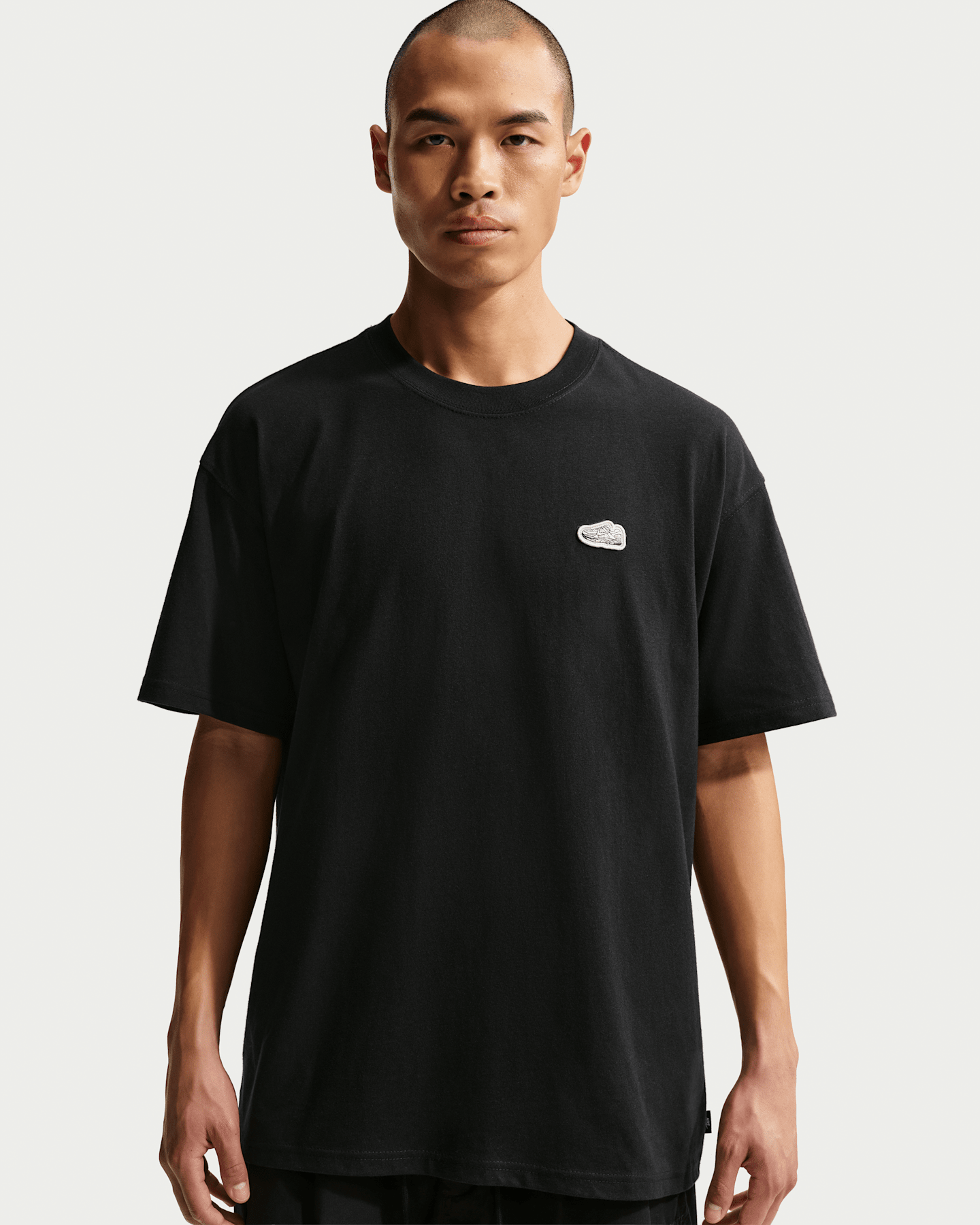 Футболка Nike Sportswear с нашивкой Vomero, цвет: Чёрный — фото 6
