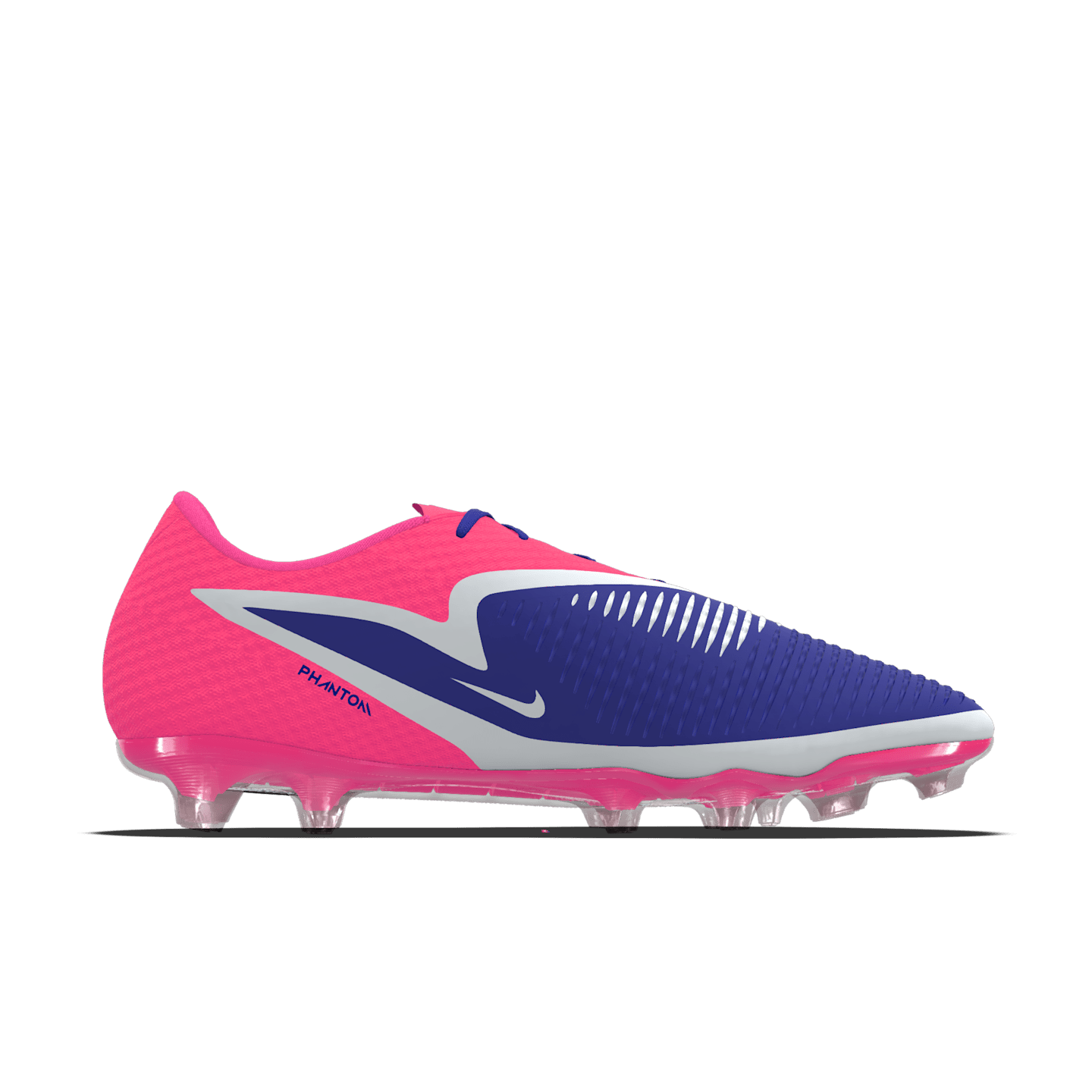 Мужские бутсы Nike Phantom 6 Low Academy By You Custom Multi-Ground Soccer Cleats, цвет: Разноцветный — фото 3