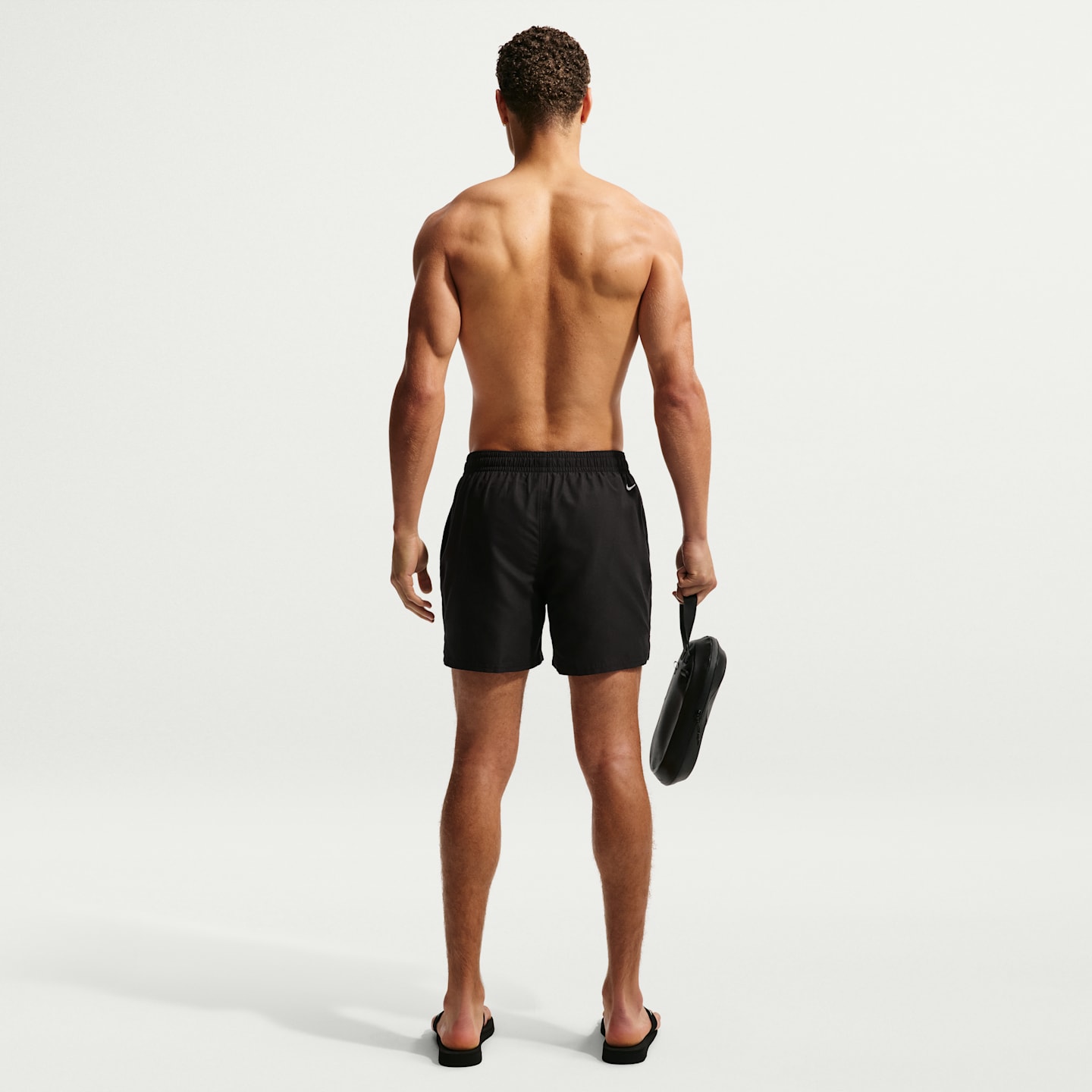 Мужские плавательные шорты Nike Swim Breaker, 5", со вшитыми трусами, цвет: Чёрный — фото 5