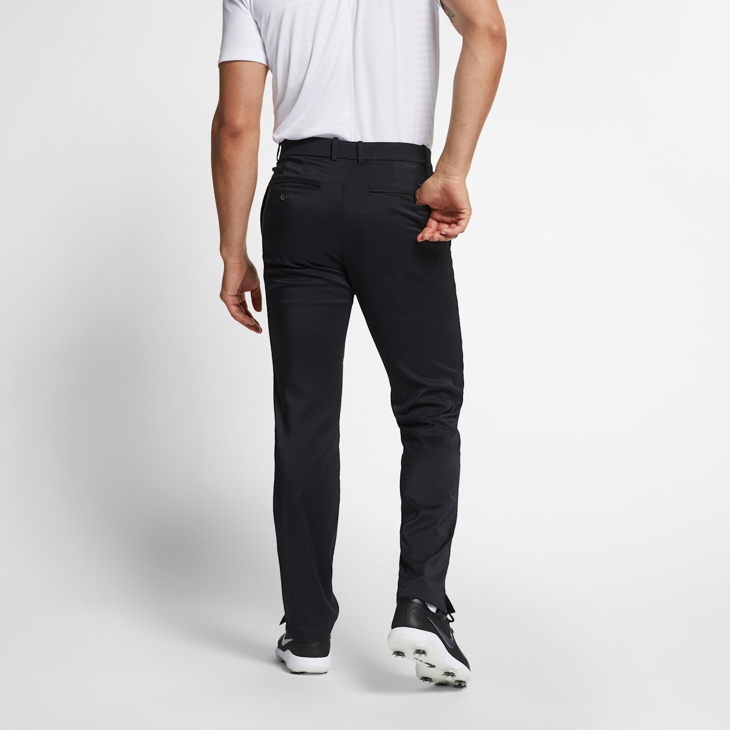 Мужские брюки для гольфа Nike Flex, цвет: Чёрный — фото 2