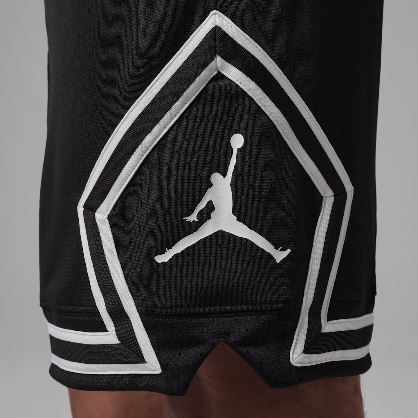 Мужские шорты Jordan Sport Dri-FIT Diamond, цвет: Чёрный — фото 5
