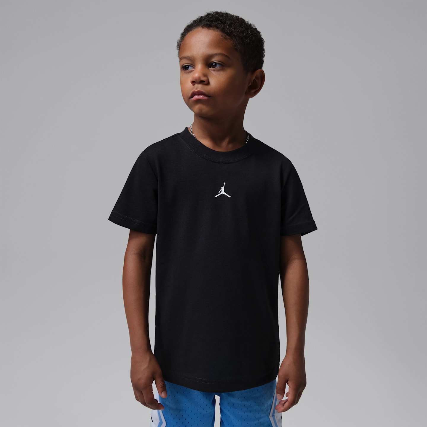 Детская футболка Jordan Sport Dri-FIT Core, цвет: Чёрный — фото 1