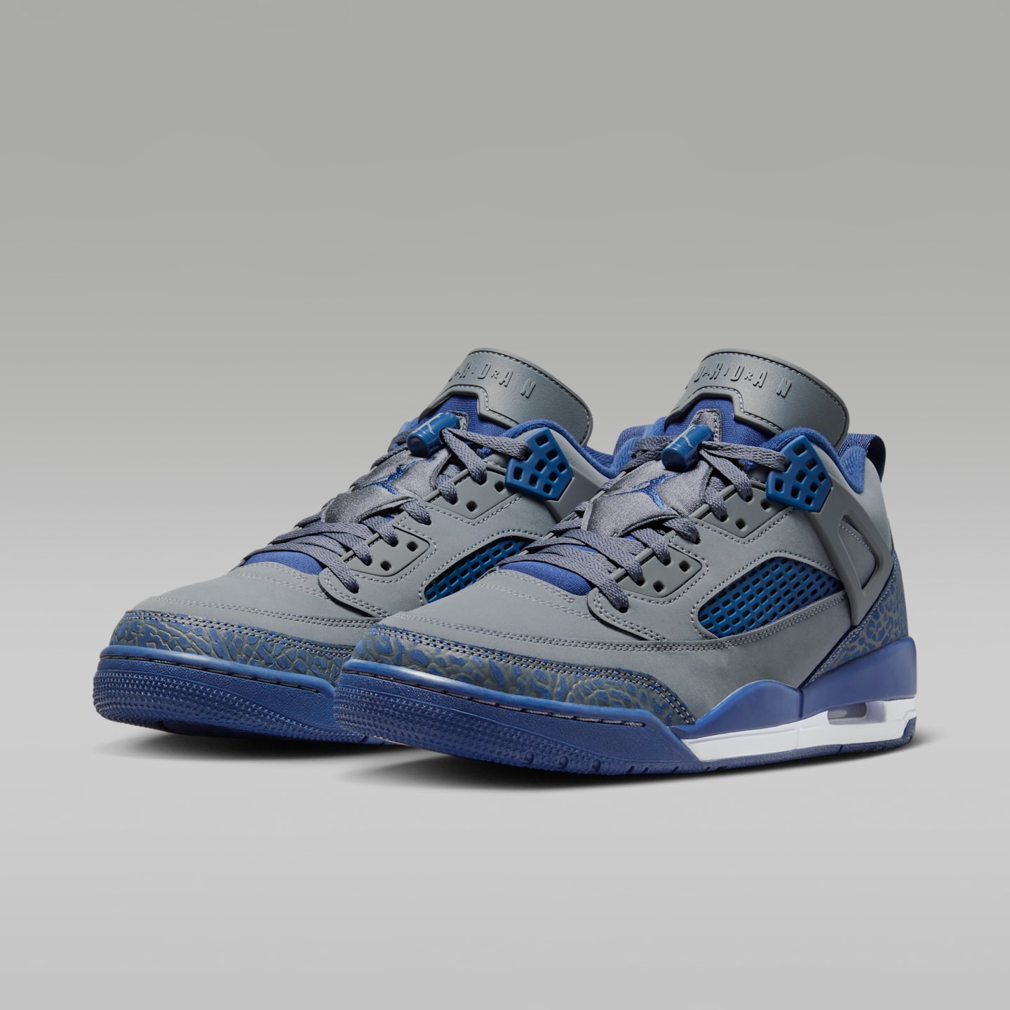 Мужские кроссовки Jordan Spizike Low SE, цвет: Синий / Белый — фото 5