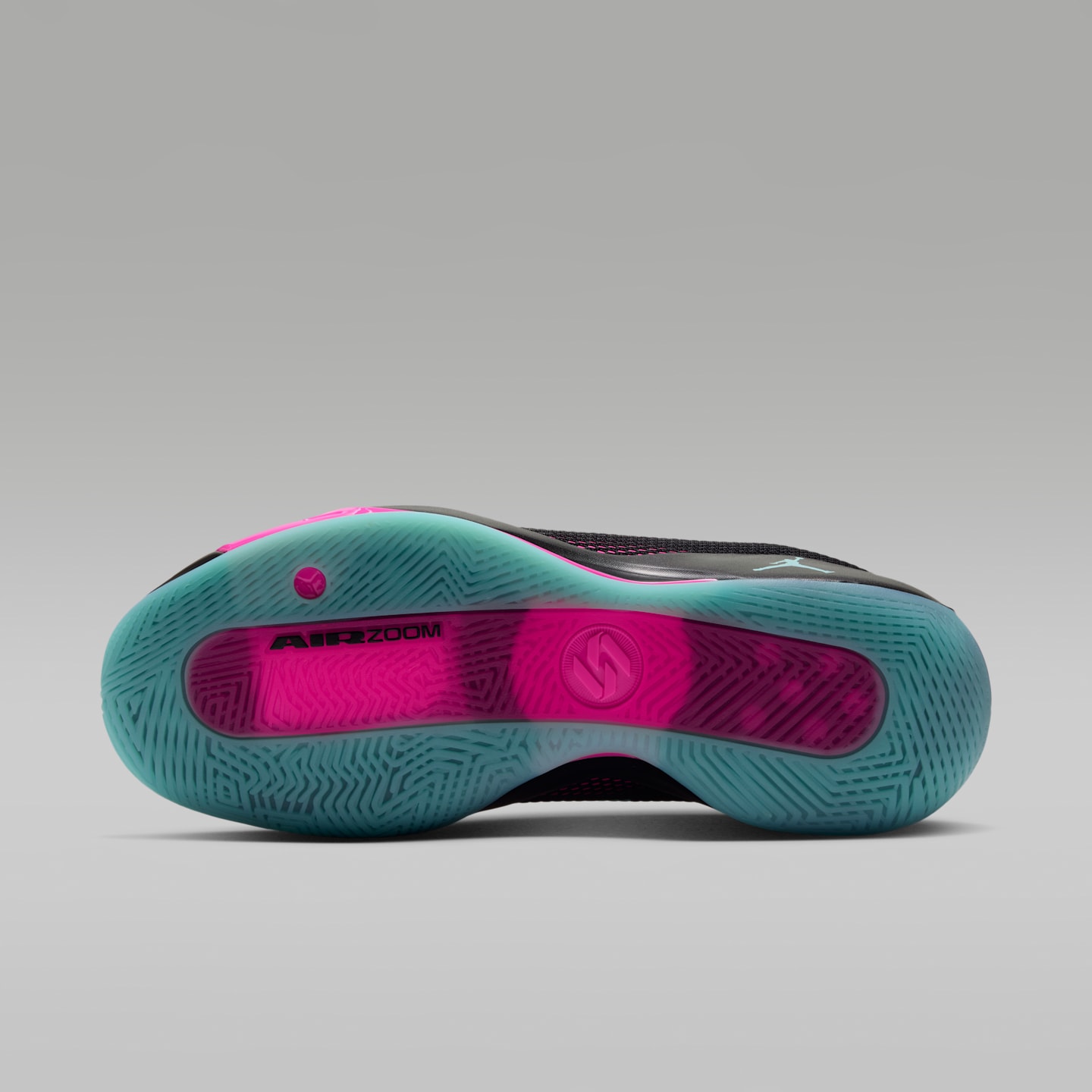 Мужские кроссовки Nike Luka 77 Basketball, цвет: Чёрный / Фуксия — фото 2