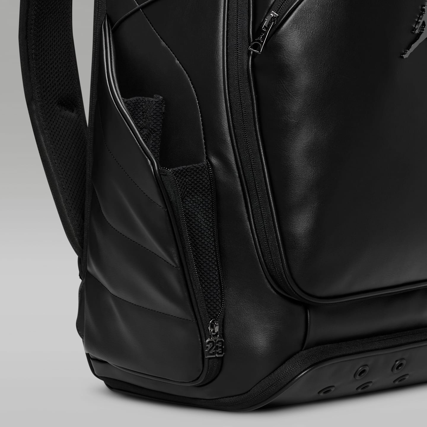 Рюкзак для бейсбольных бит Jordan Fly Elite, 31 л, цвет: Чёрный / Серебряный — фото 12