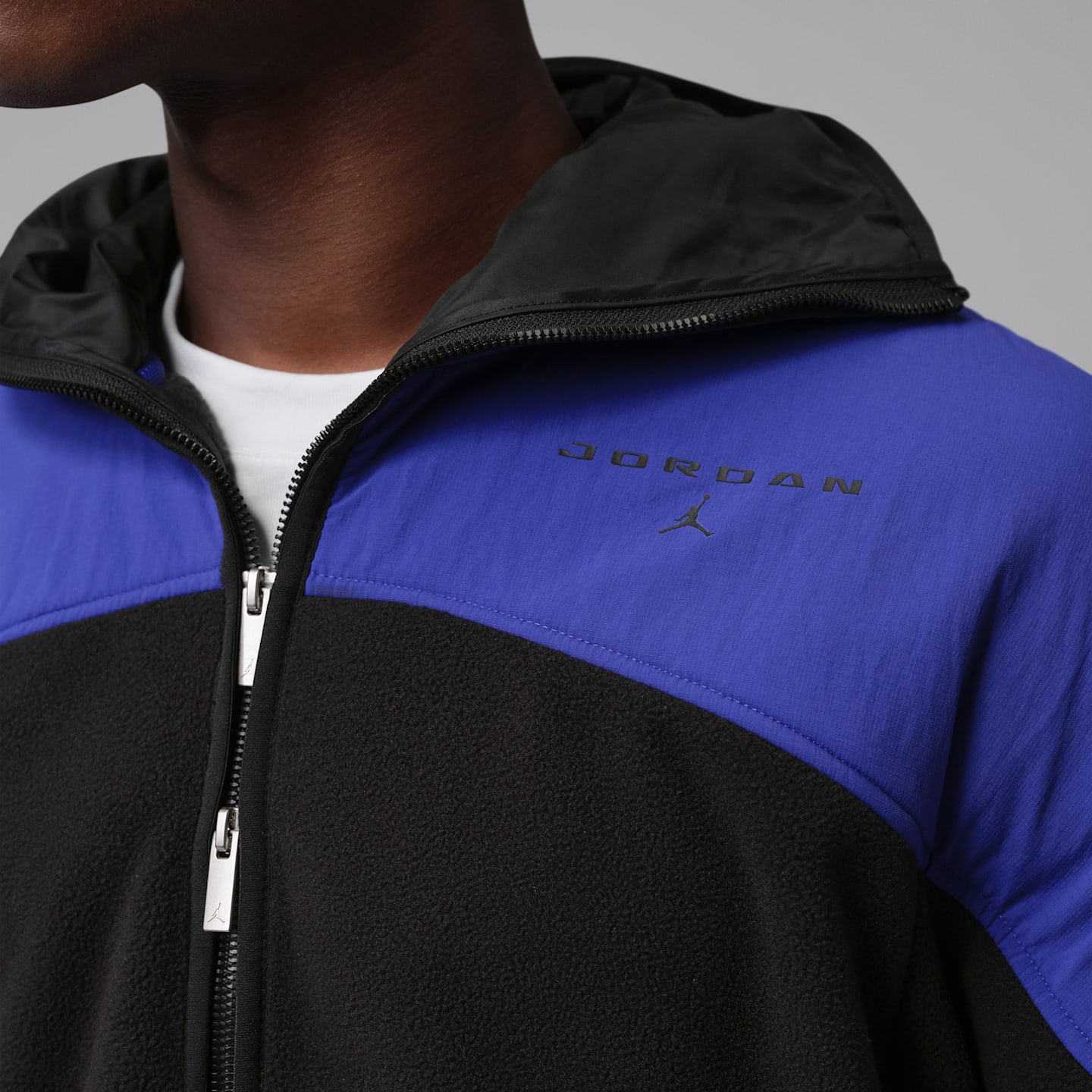 Мужское худи Jordan Flight Mountainside Therma-FIT Full-Zip, цвет: Чёрный — фото 4