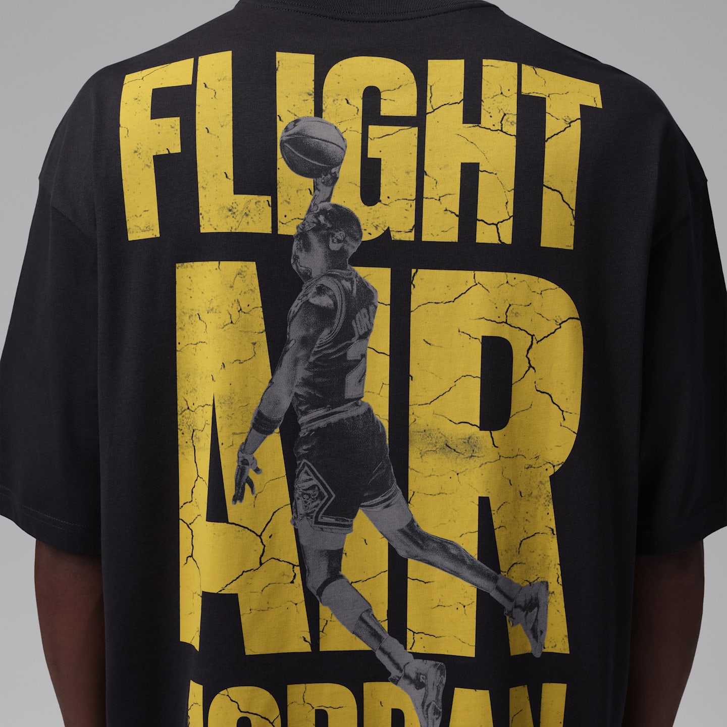 Мужская футболка Jordan Flight, цвет: Почти чёрный — фото 5