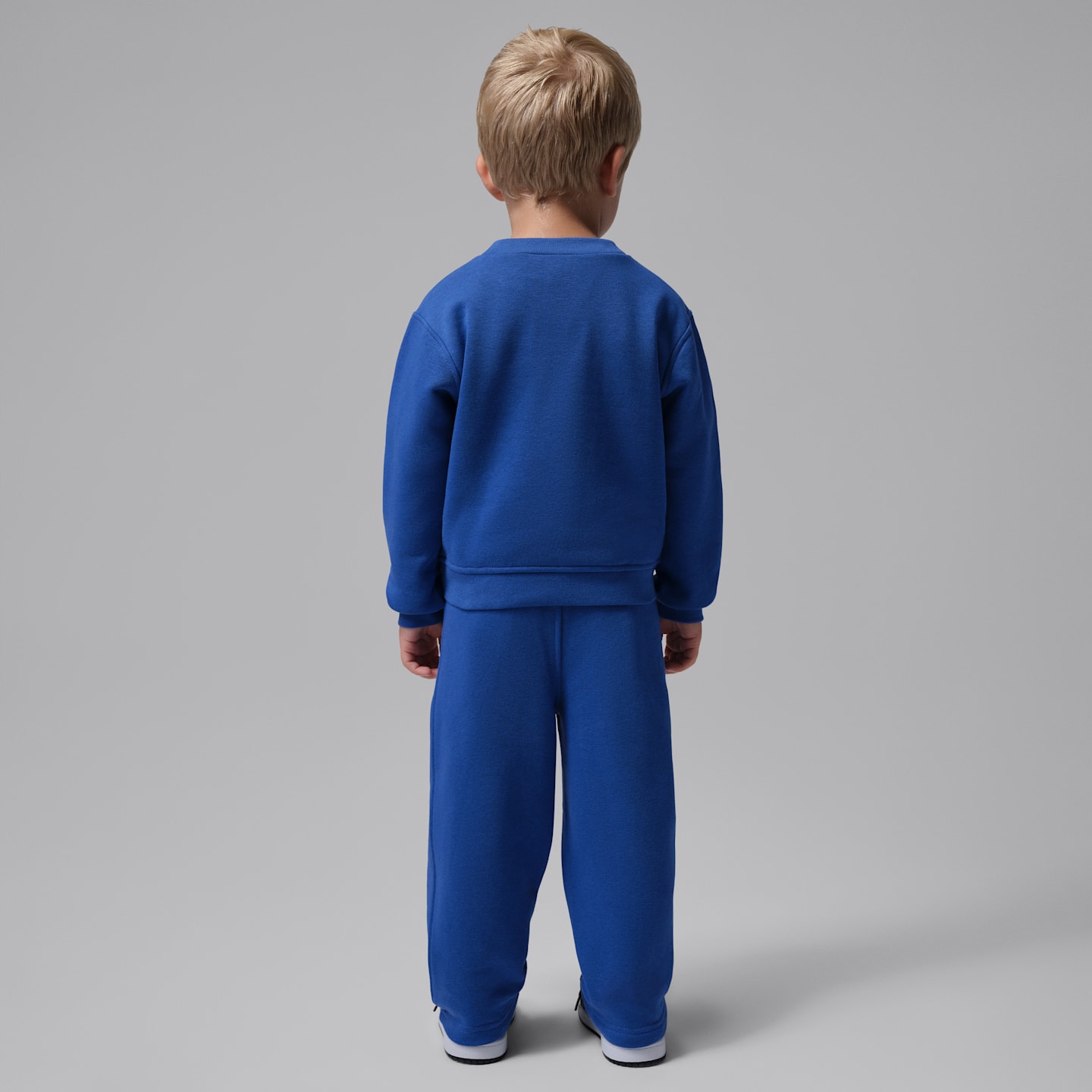 Комплект Jordan Space Jam 30 2-Piece Arched Crew Top Set для малышей, цвет: Королевский синий — фото 2