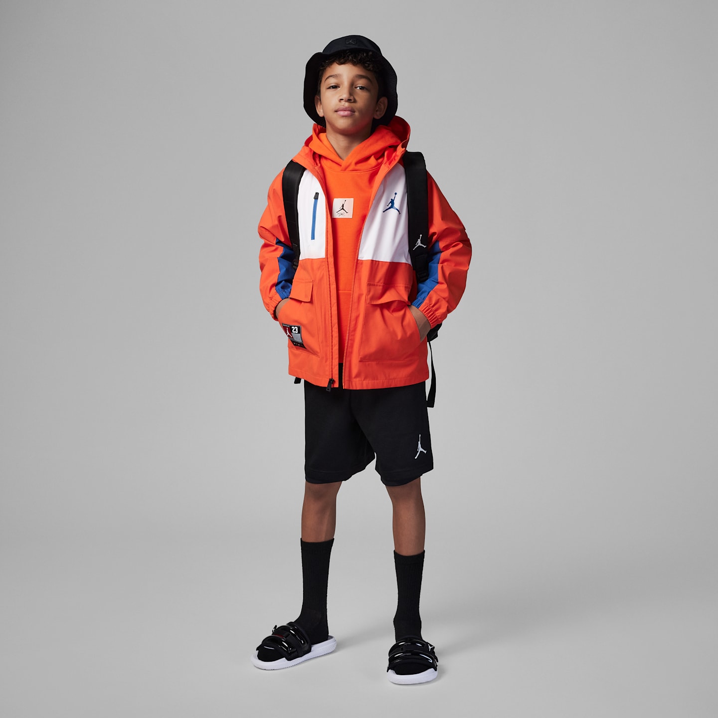Детские тренировочные шорты Jordan Dri-FIT, цвет: Чёрный — фото 6