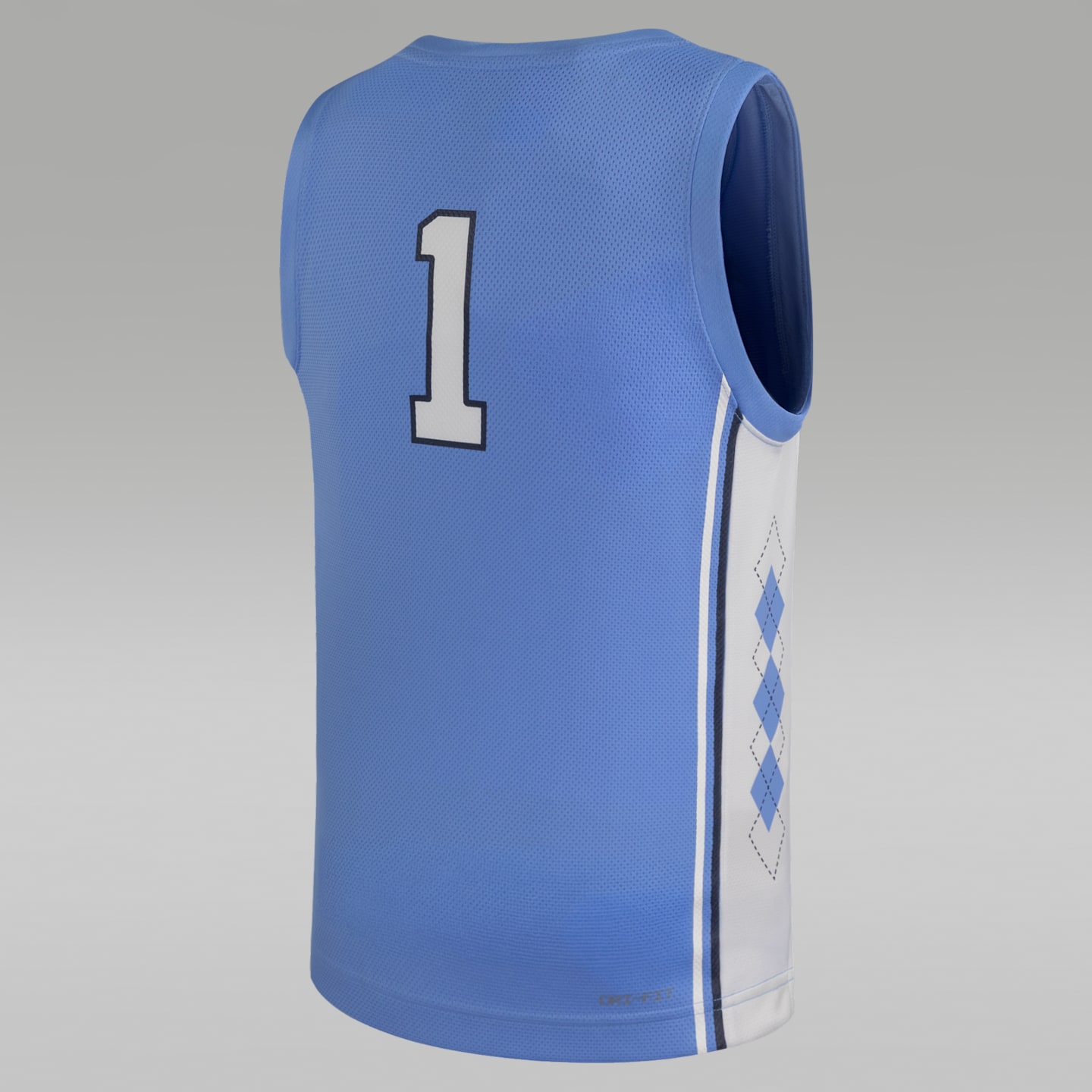 Детская футбольная джерси Nike North Carolina Tar Heels Dri-FIT, реплика, цвет: Синий — фото 2