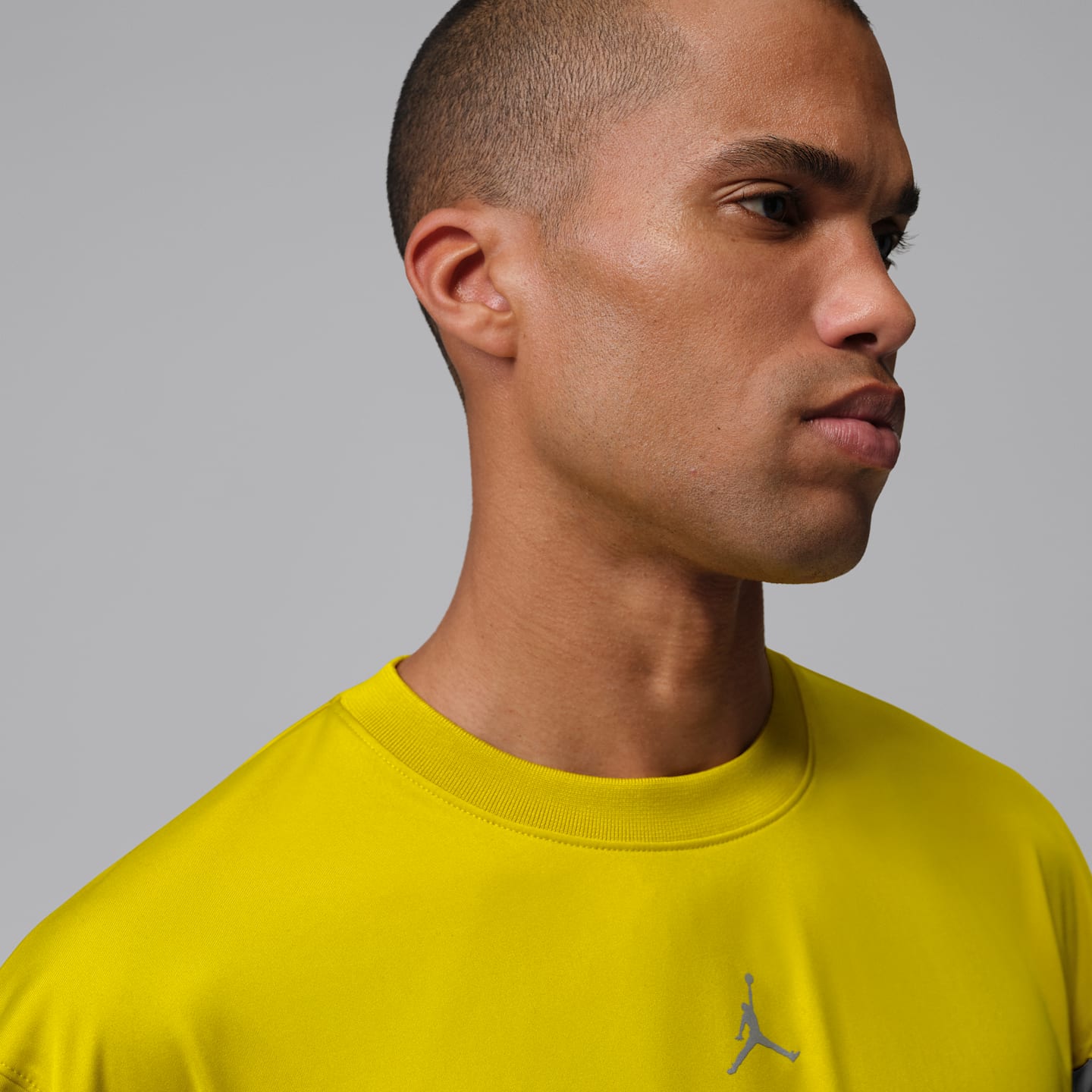 Мужской топ Jordan Brooklyn Hike Mike Graphic Jersey, цвет: Хаки — фото 3
